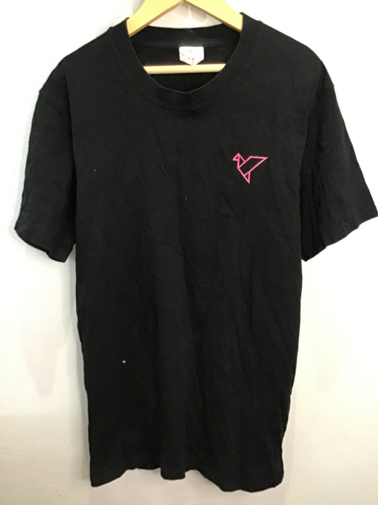 Tee black oragami 14-16y