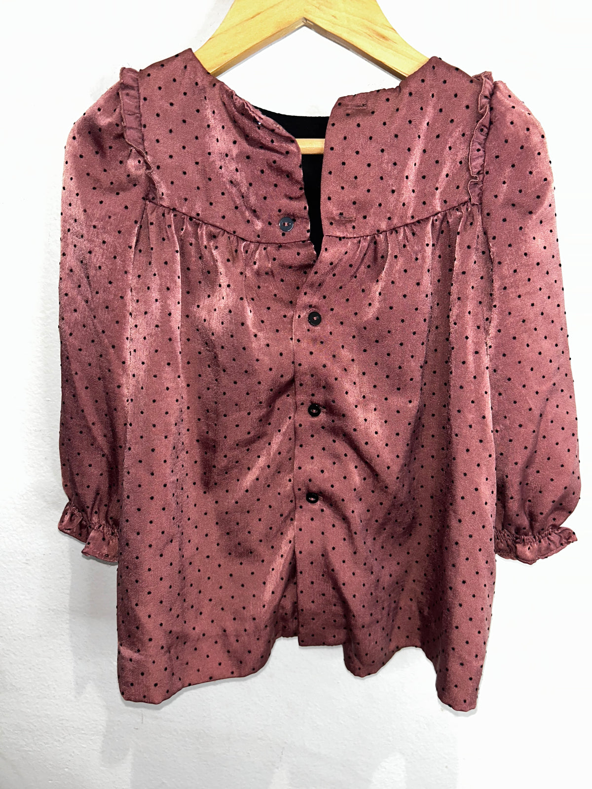 Orchid silky dress 12-18m