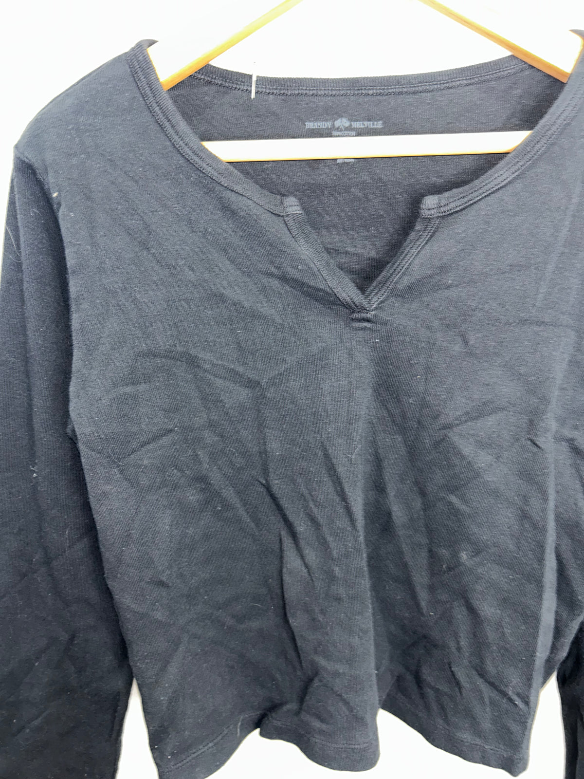 Brand Melvlle crop black longsleeve