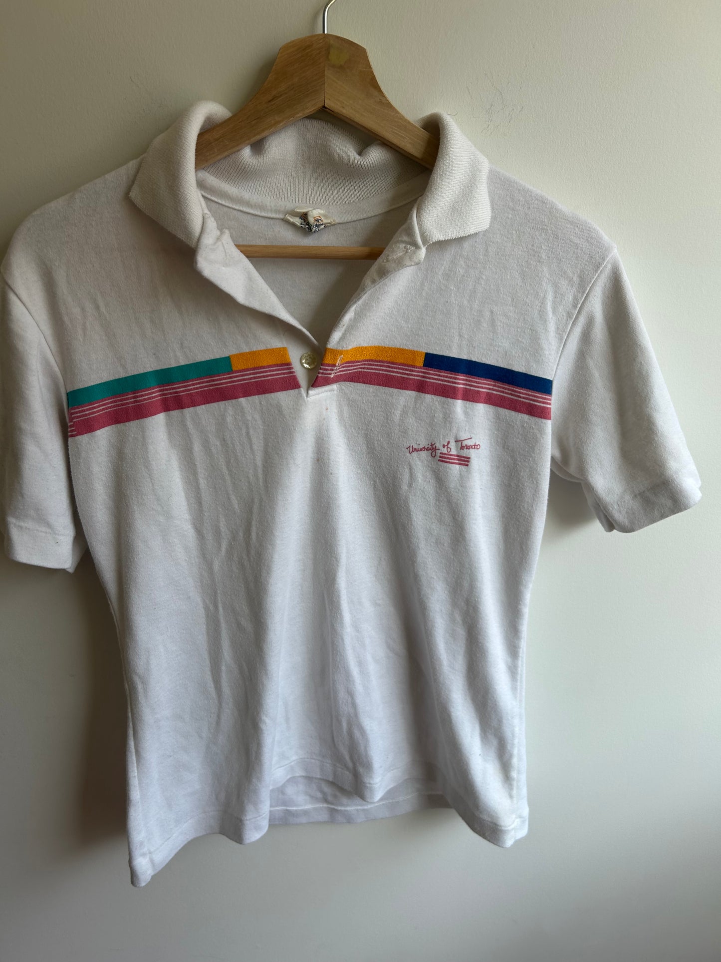 Vintage UofT golf polo S*