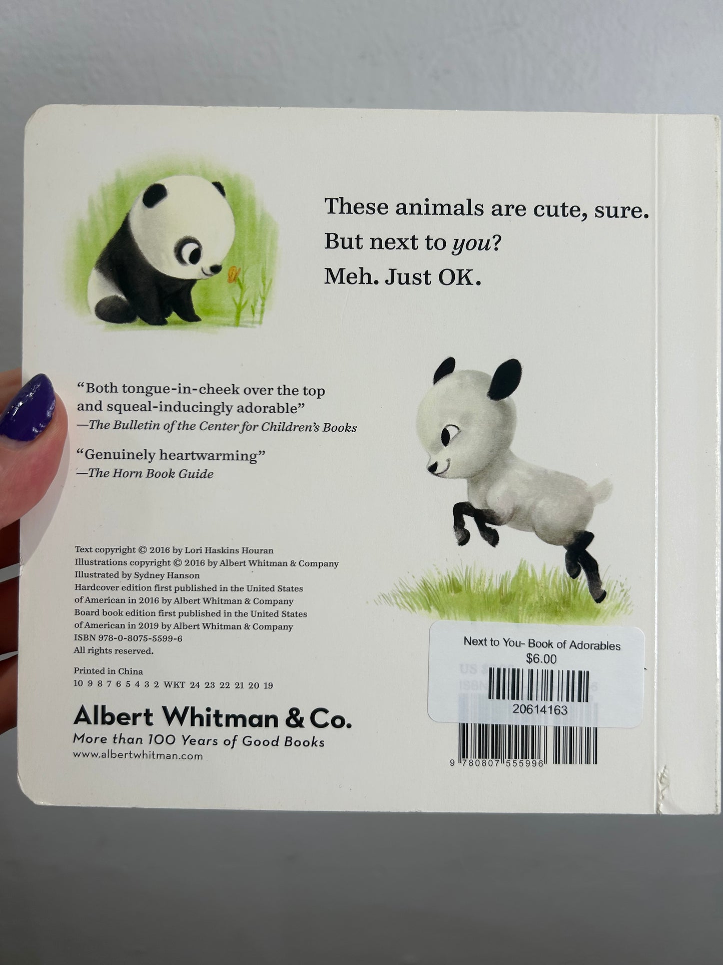 Next to You- Book of Adorables