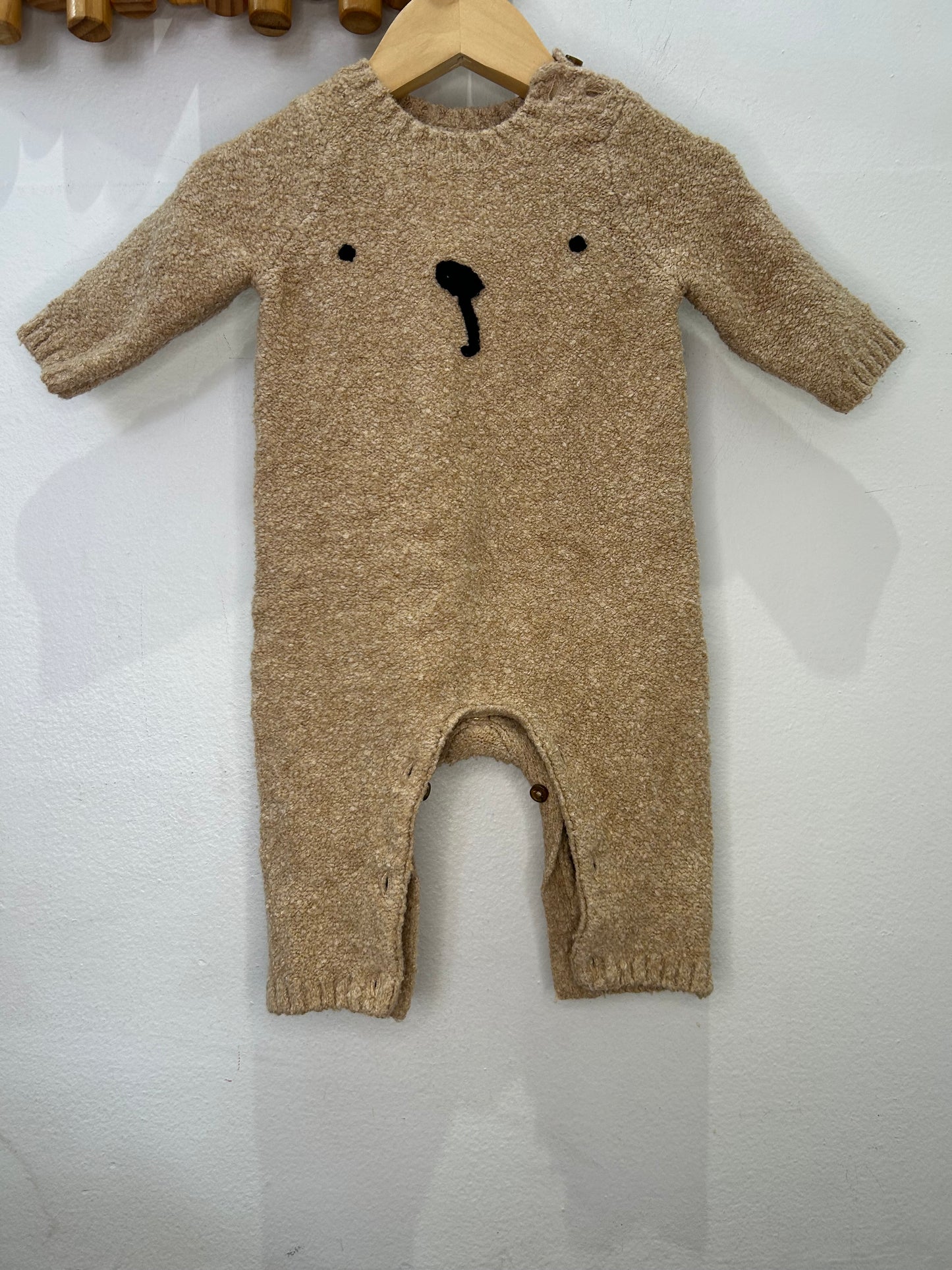 Teddy boucle romper 0-3m