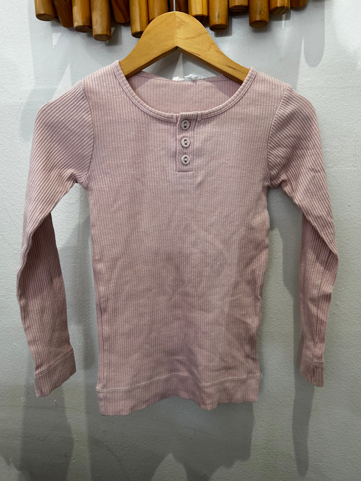 Jamie Kay pink henley 5y