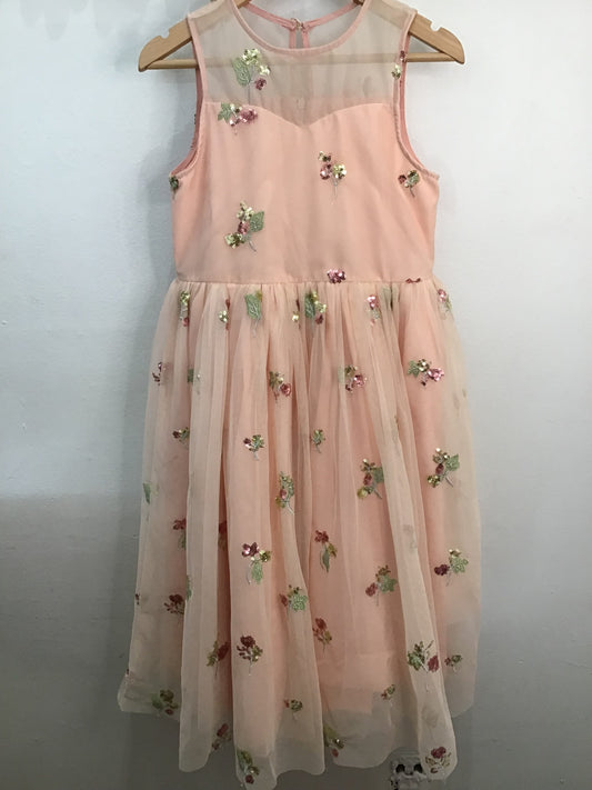 Poofy sequin dress 8y