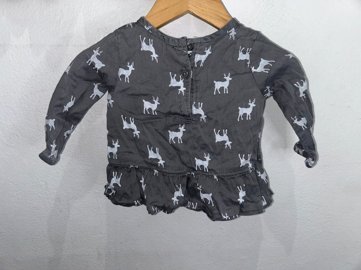 Deer blouse 6m