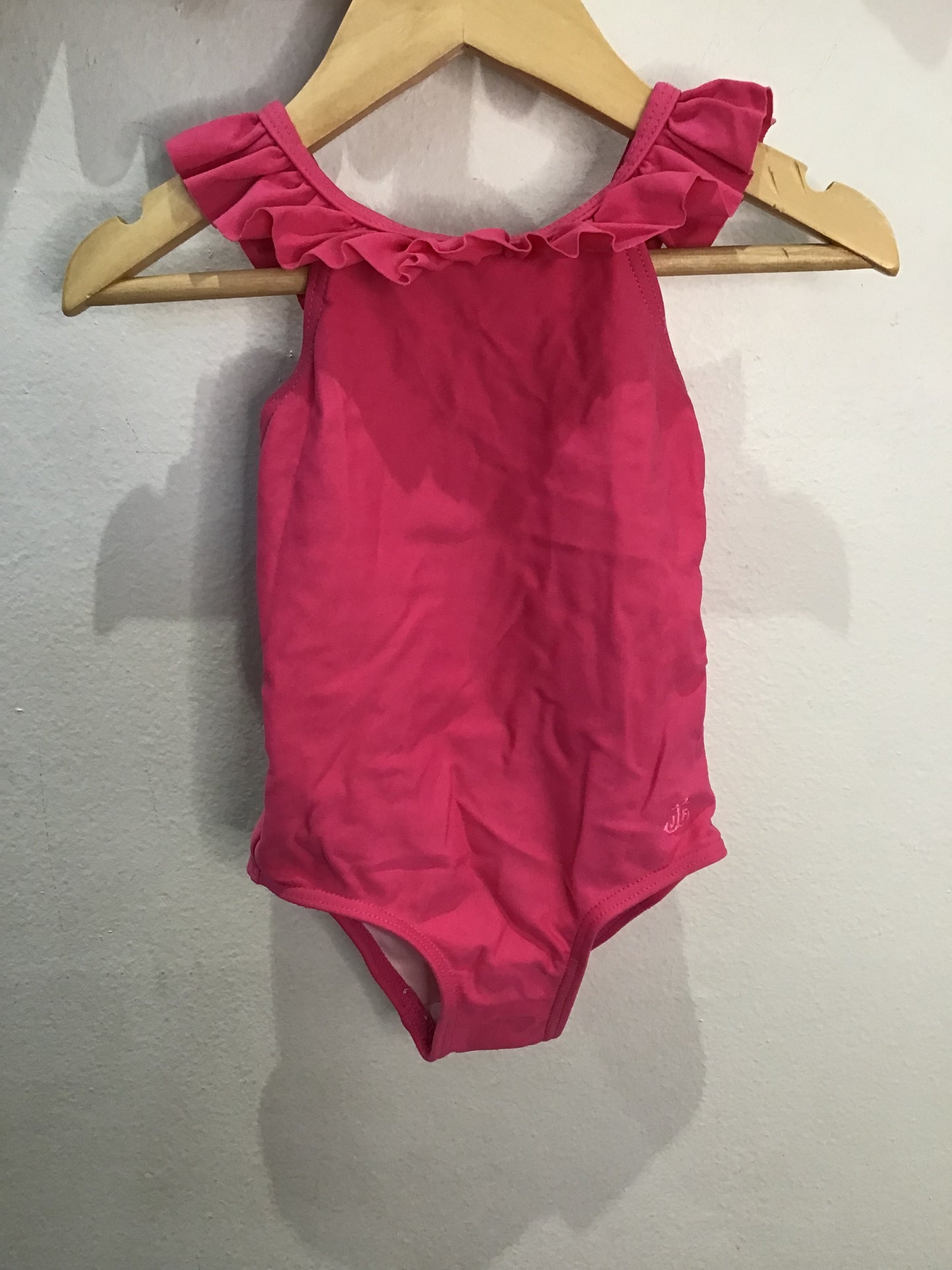 Pink swimsuit 12-18m