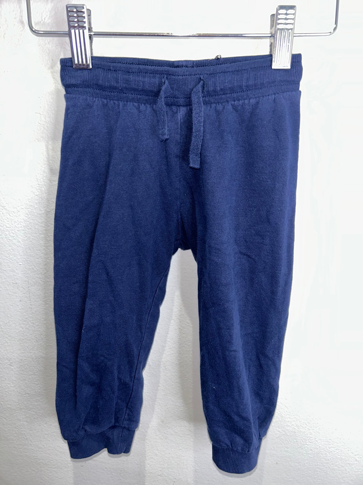 Navy classic joggers 12-18m