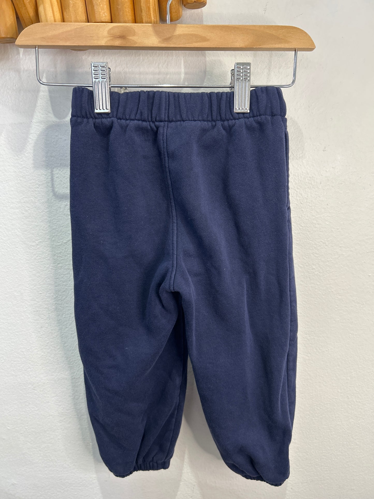 Navy sparkly GAP joggers 3y
