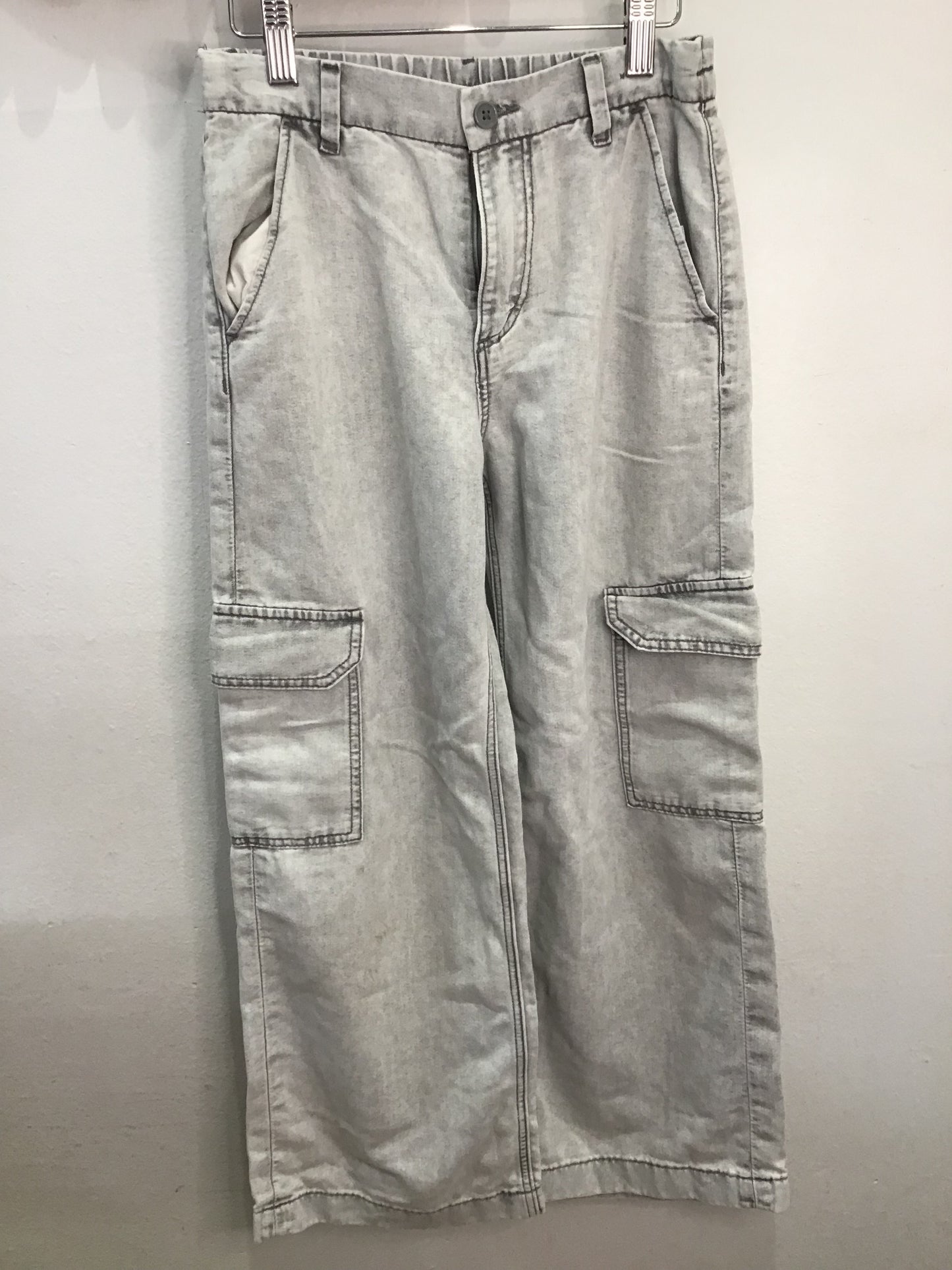 Wide leg cargo pants 10-11y