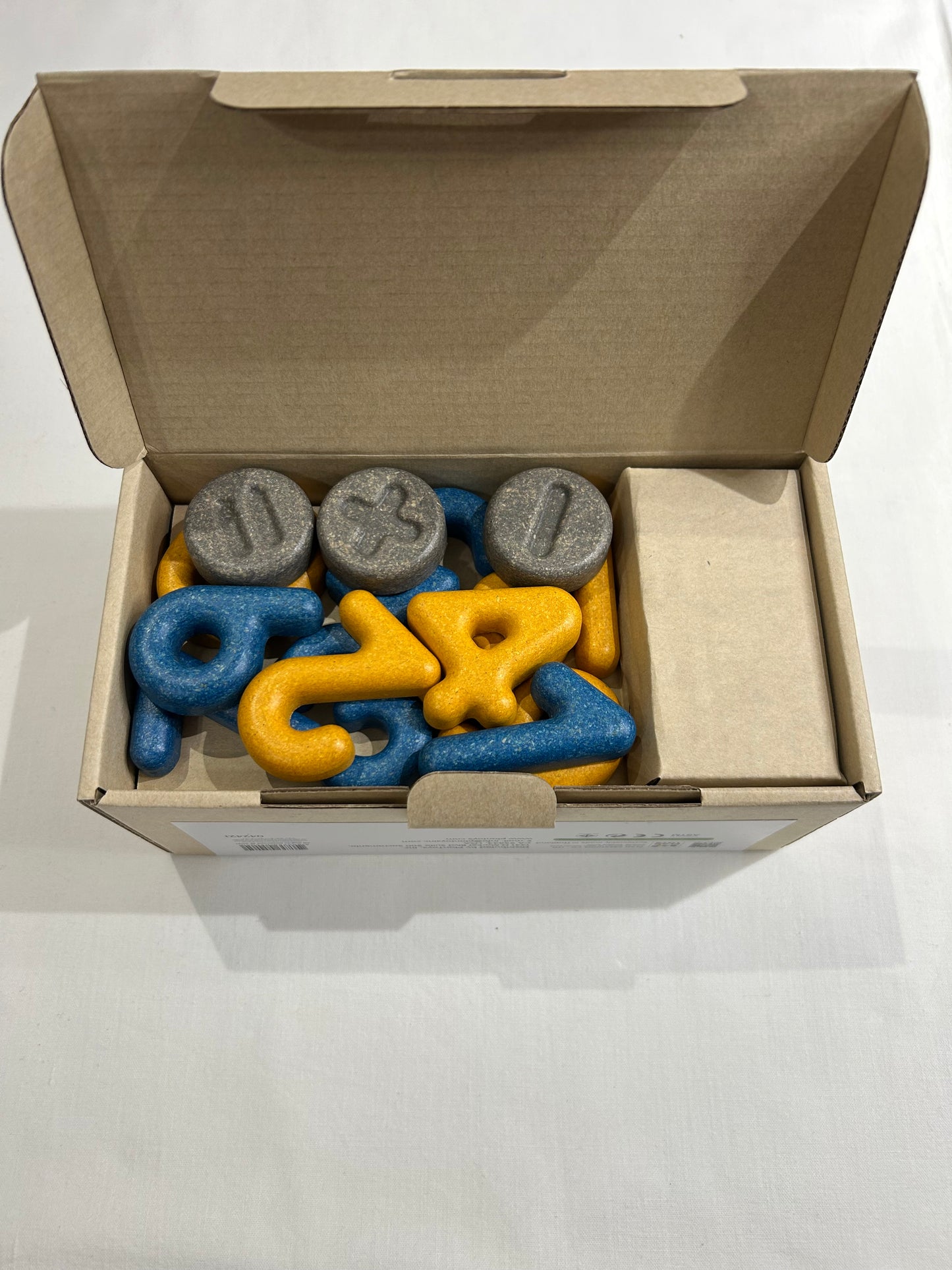 Plan Toys numbers and symbols