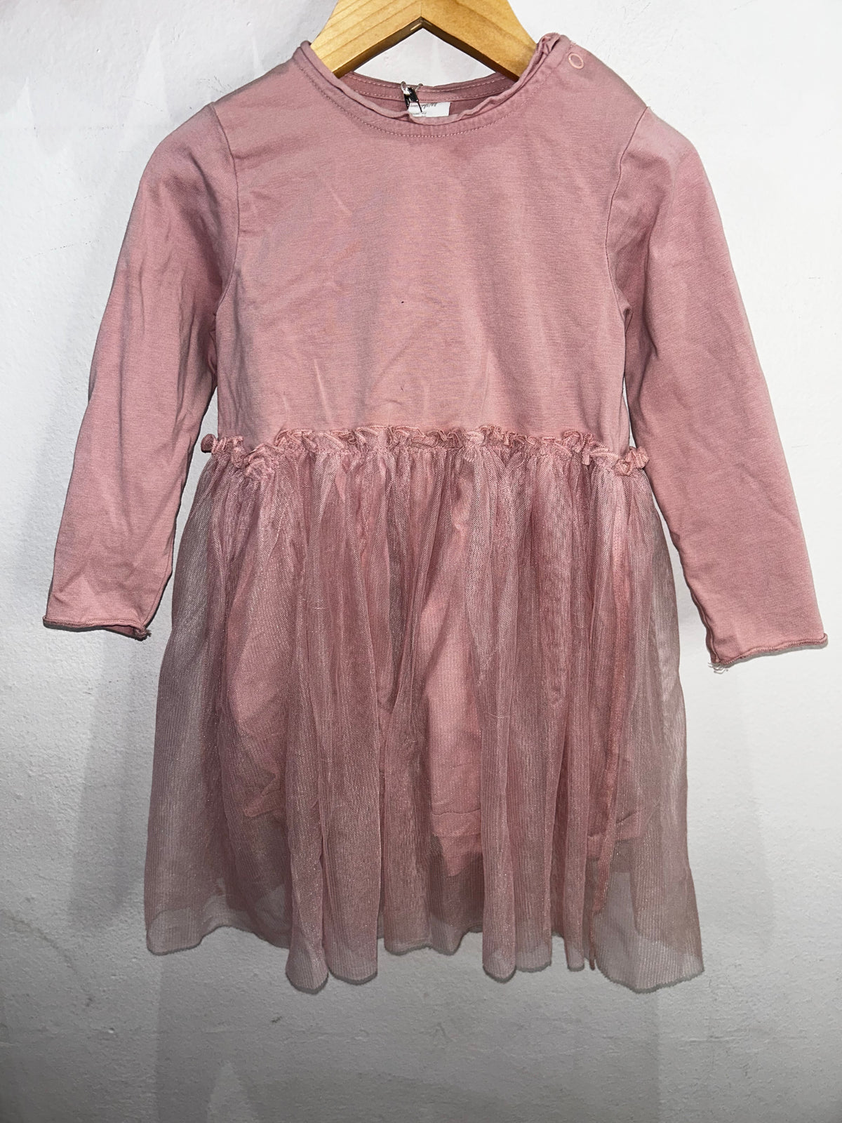 Light pink tulle dress 18-24m