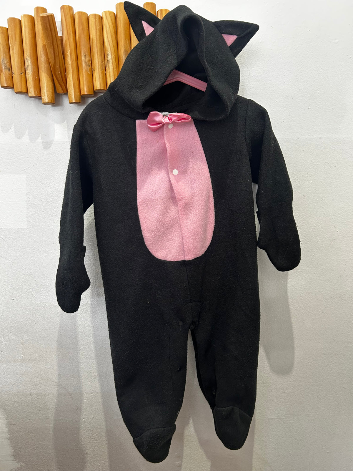 Black cat costume 12-24m
