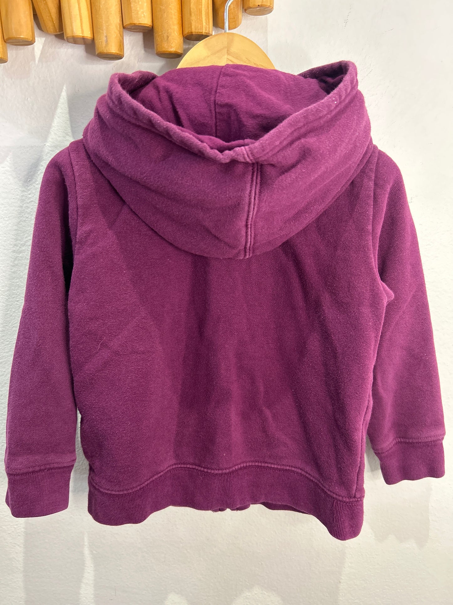 Gap purple zip-up 4y