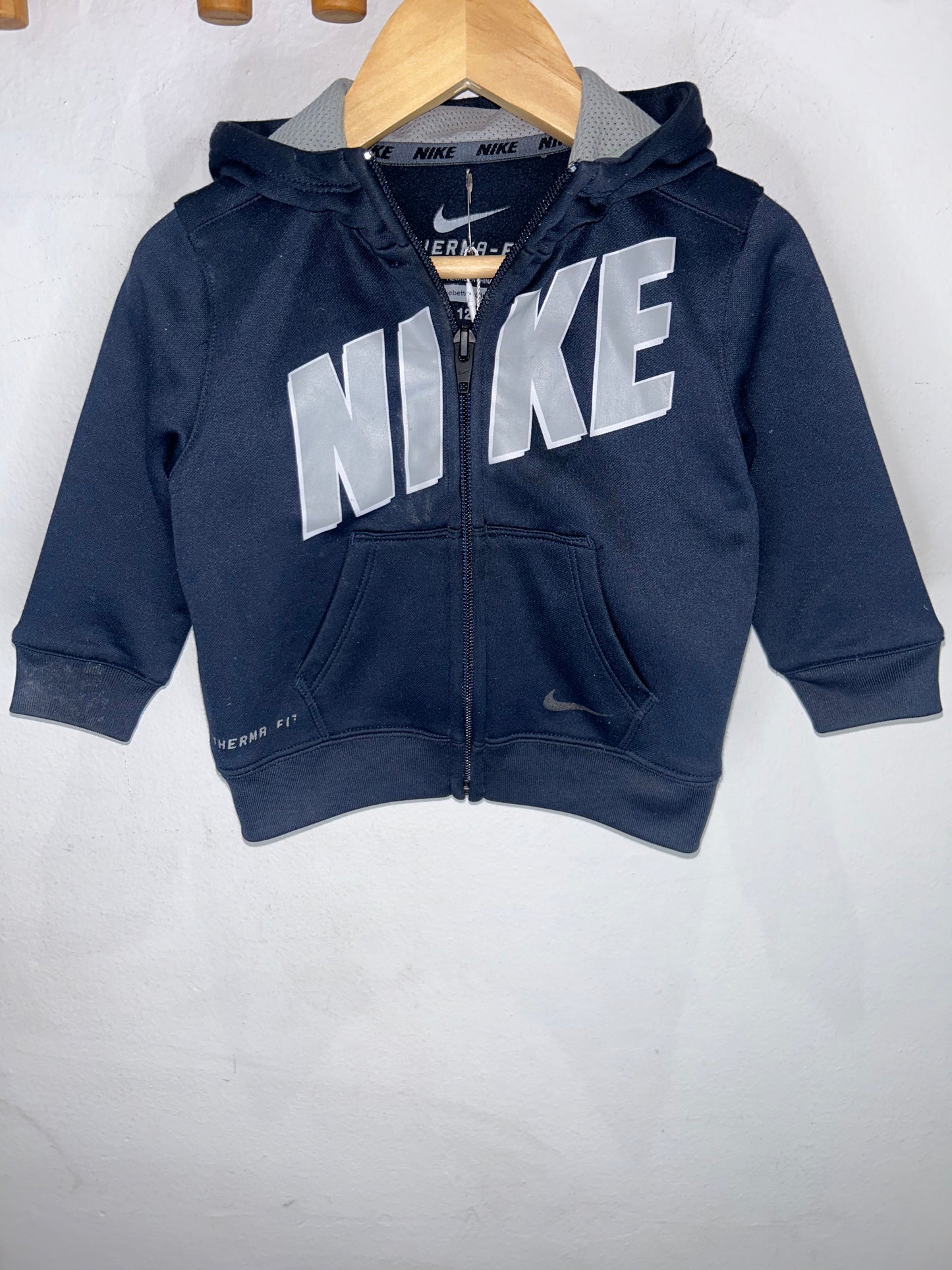 Nike Navy Zip- 12m