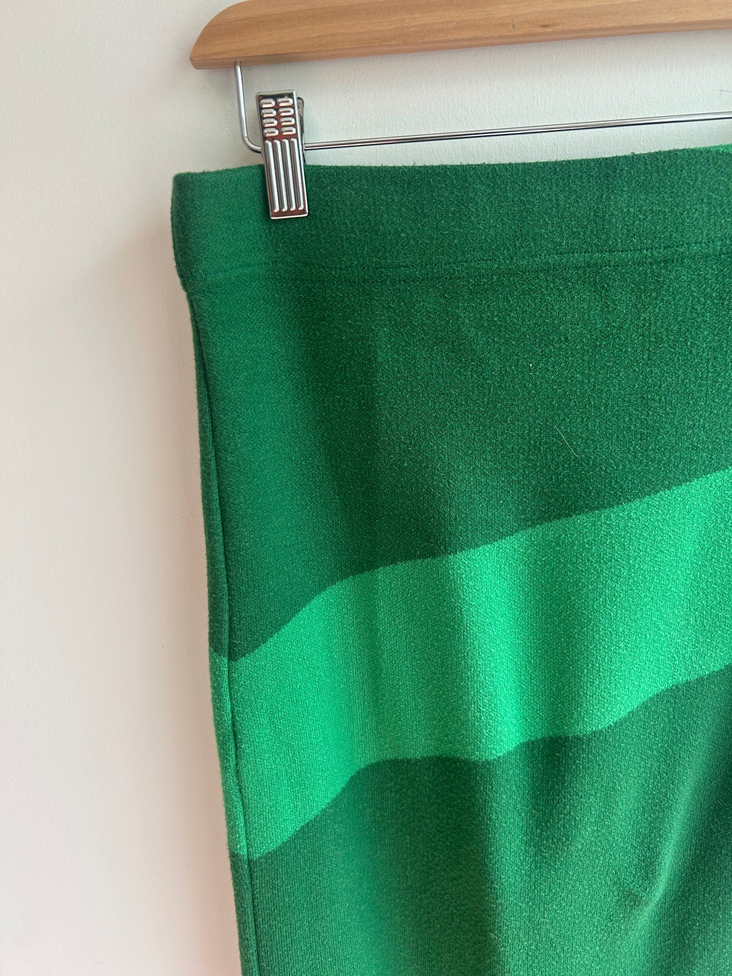 Green knit bandage dress (VGUC) S