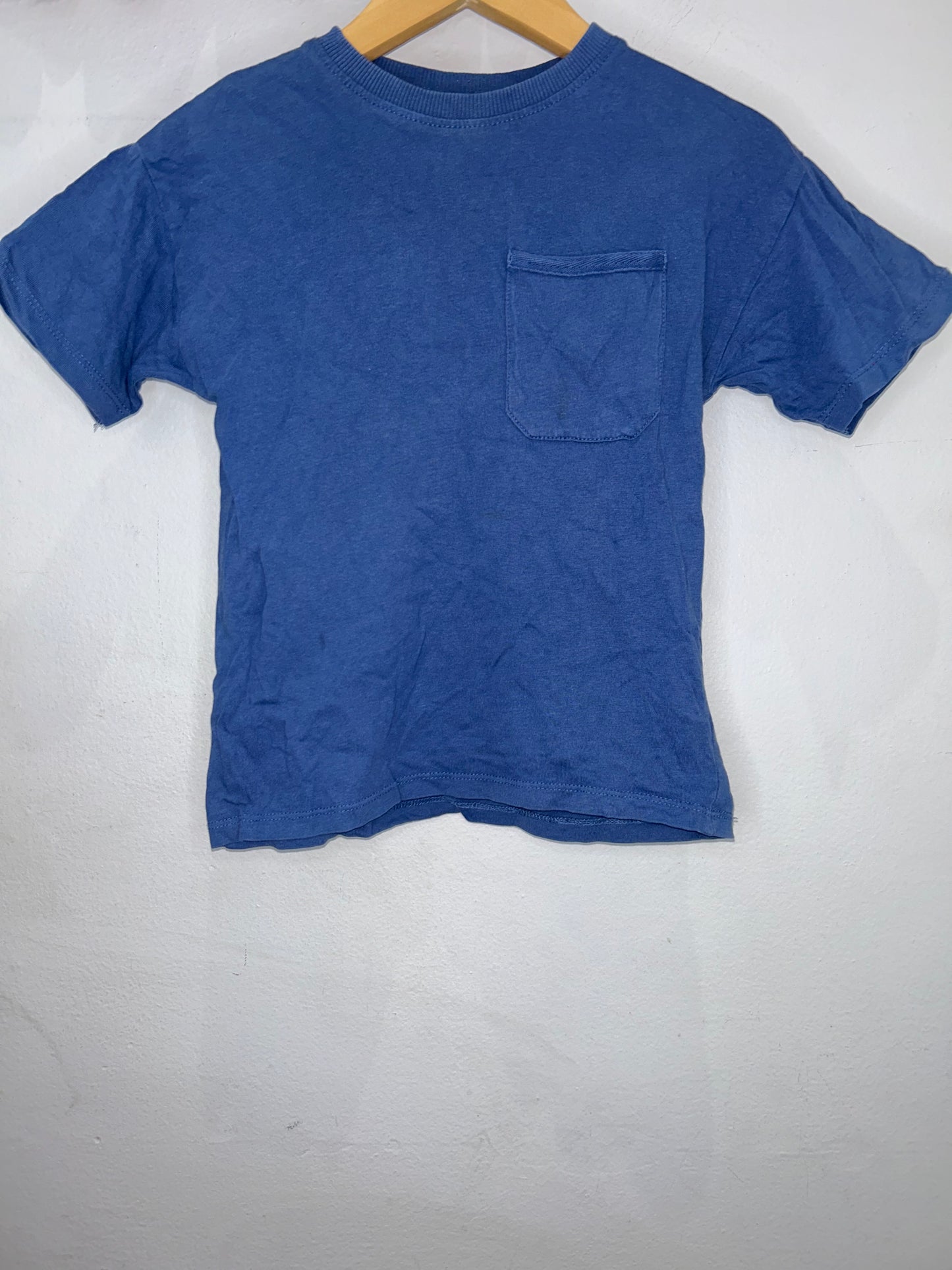 Blue pocket tee 3-4y