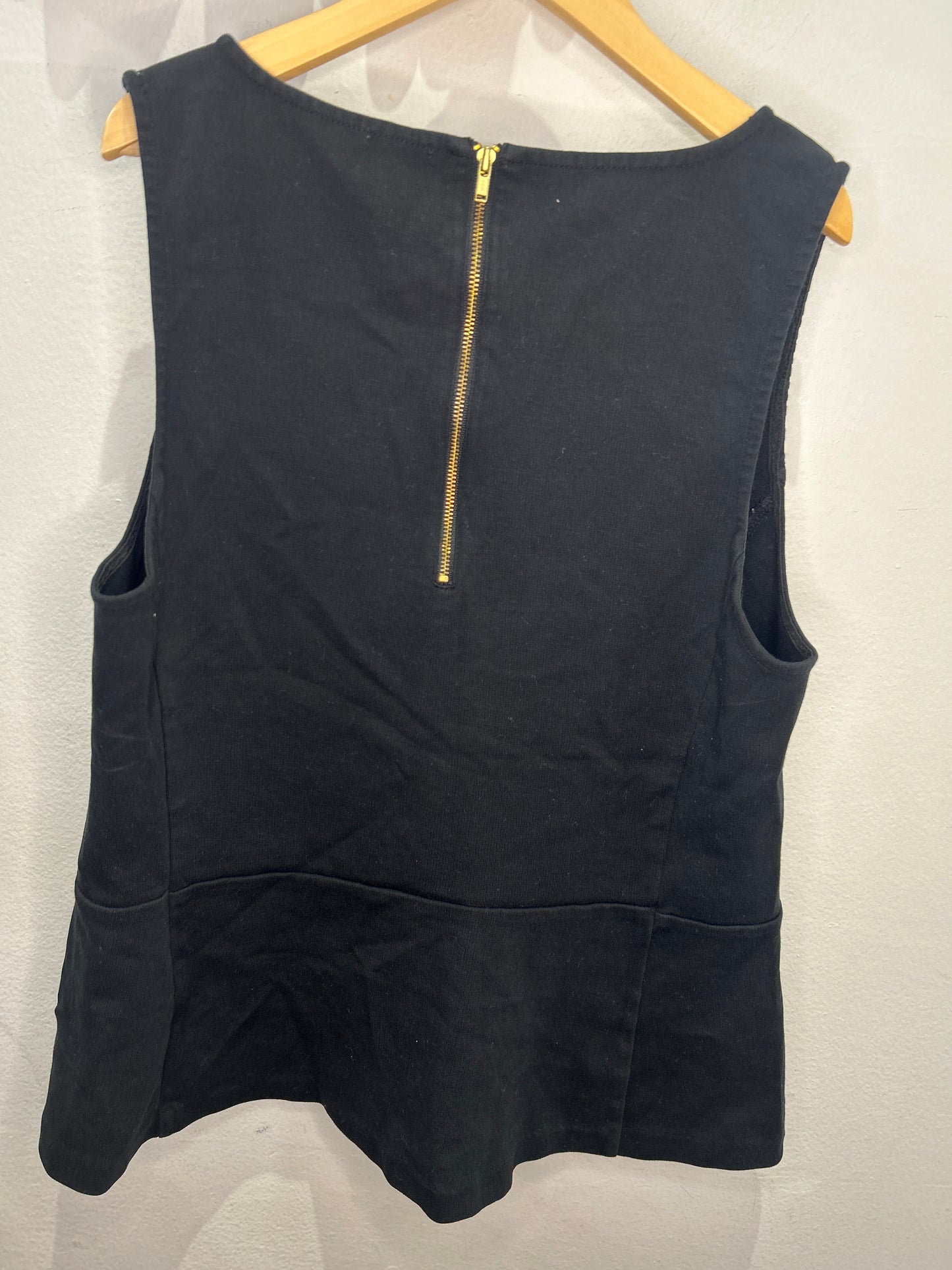J Crew black dressy tanktop- adult size 10