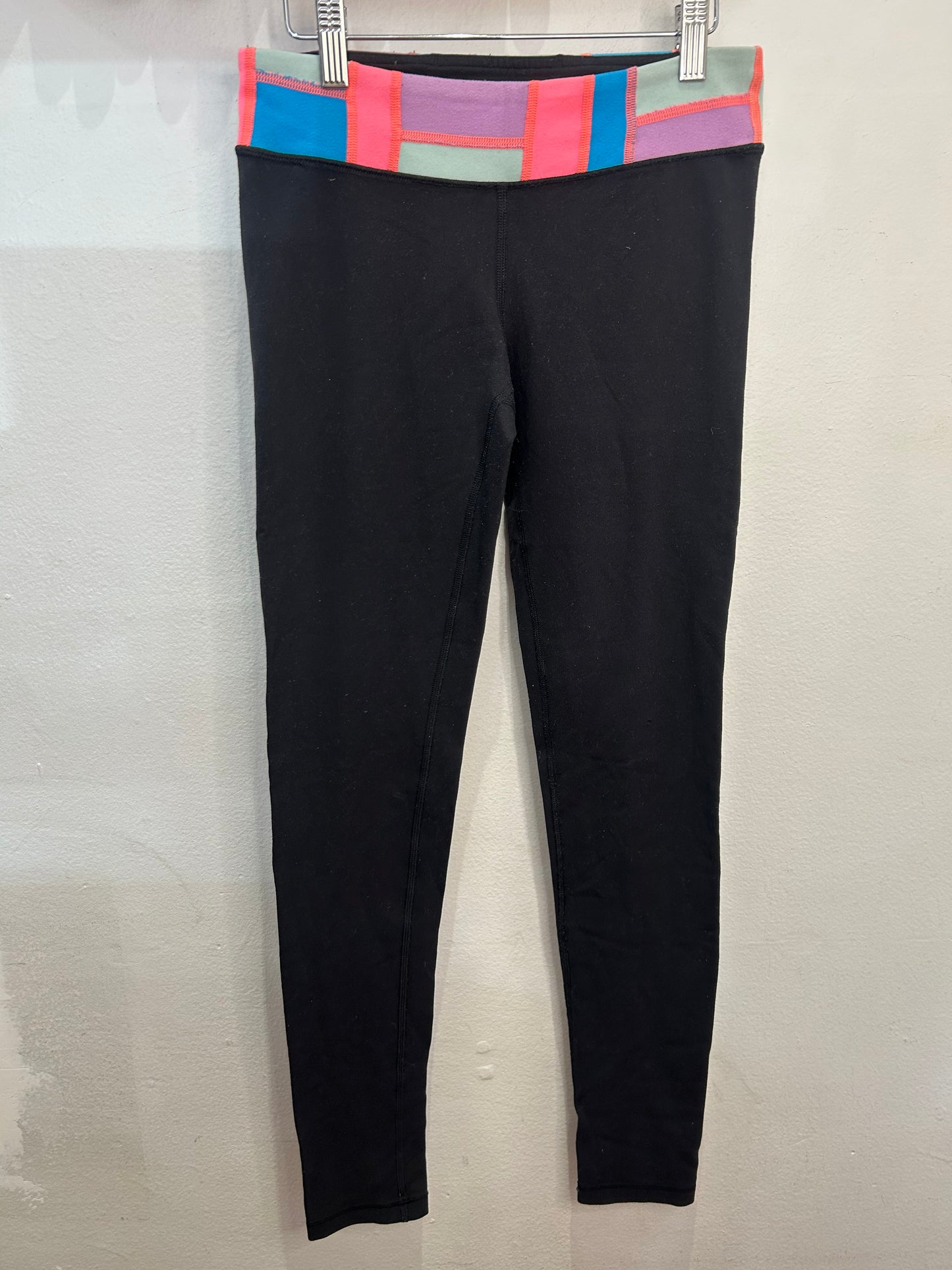 Ivivva colourful band activewear leggings 12y