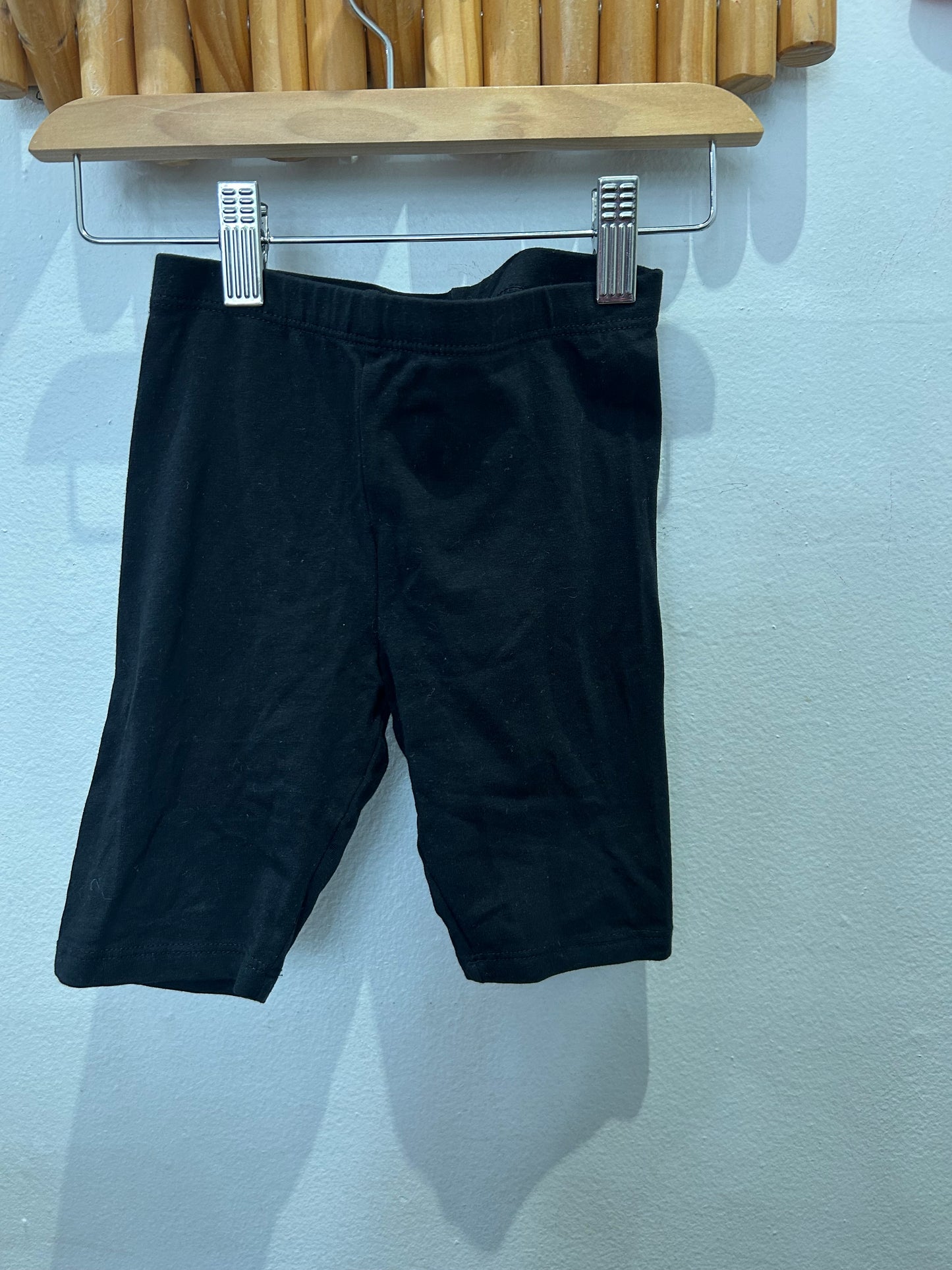 Black bike long shorts 5-6y