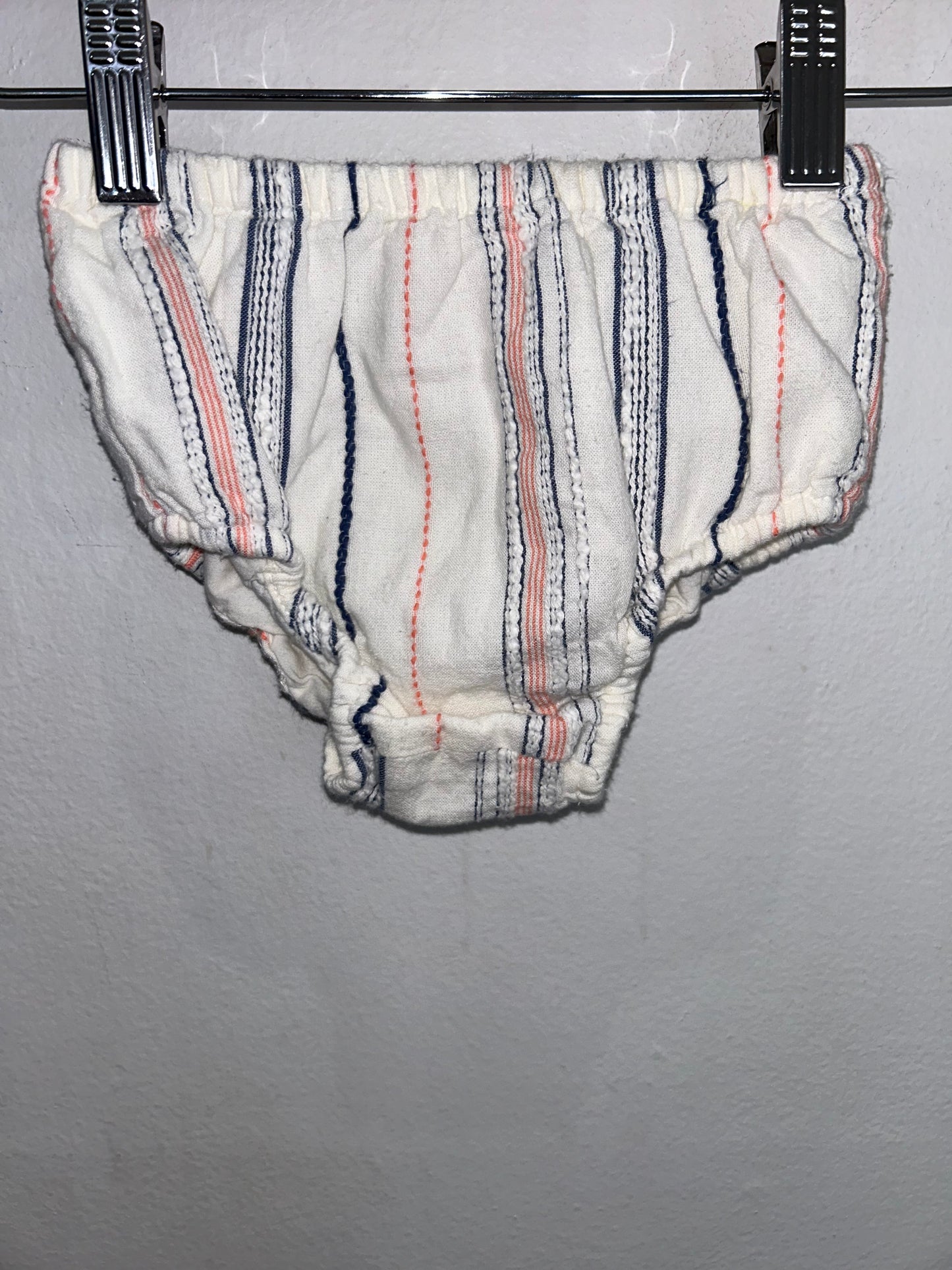 Cotton dress and bloomers 12-18m