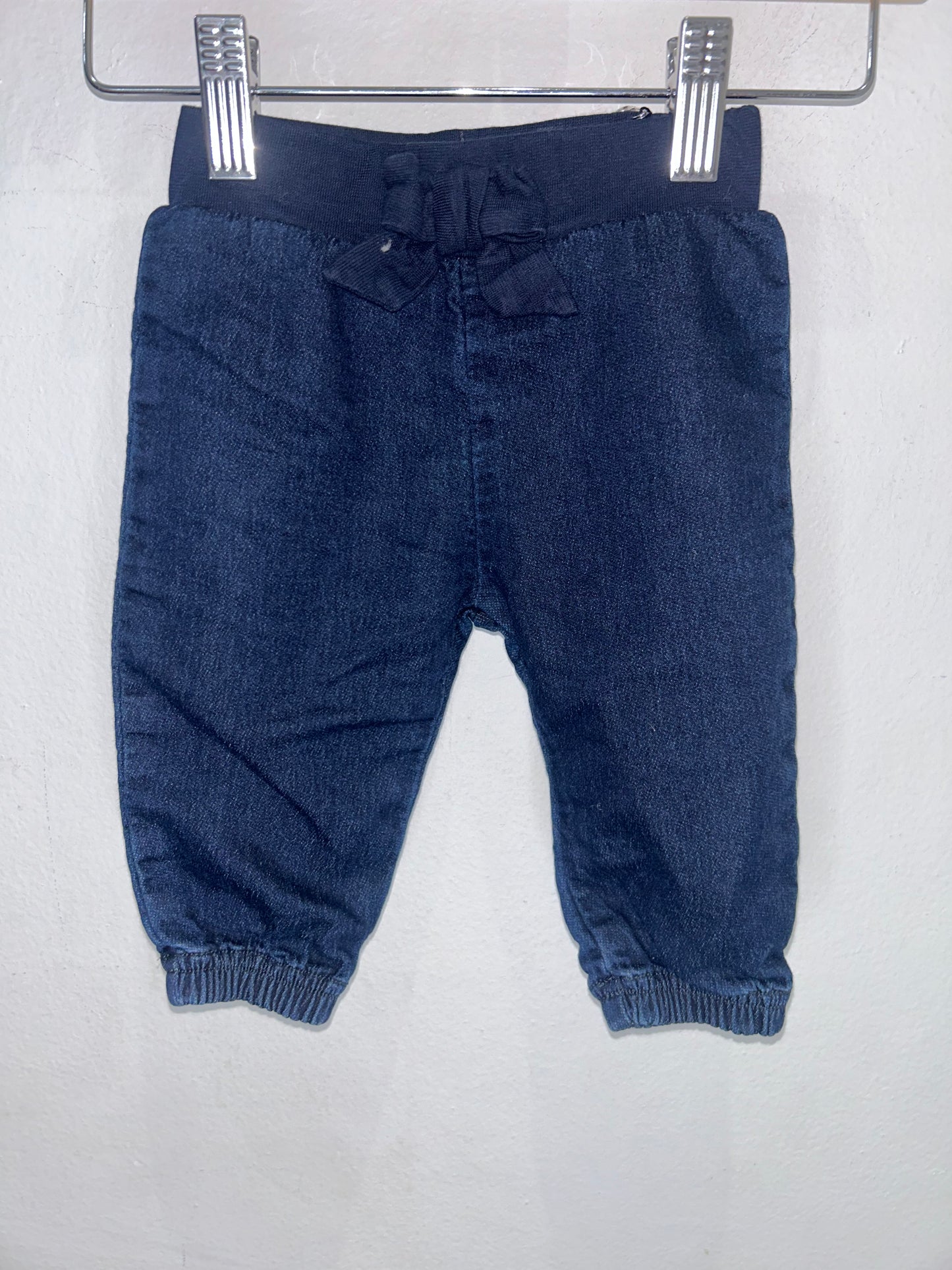 Dark wash jogger jeans 6m
