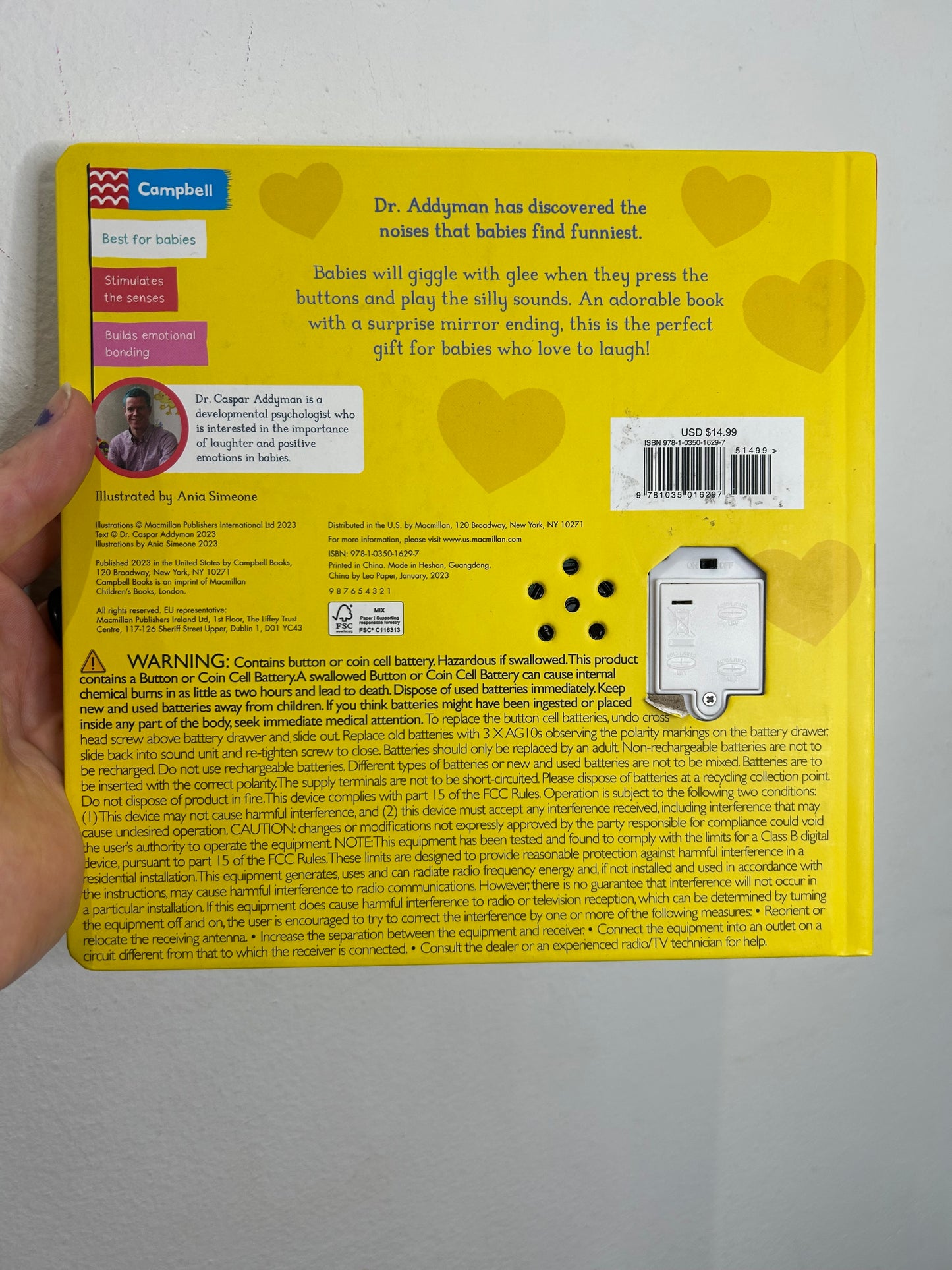 Babies laugh at everything sound book