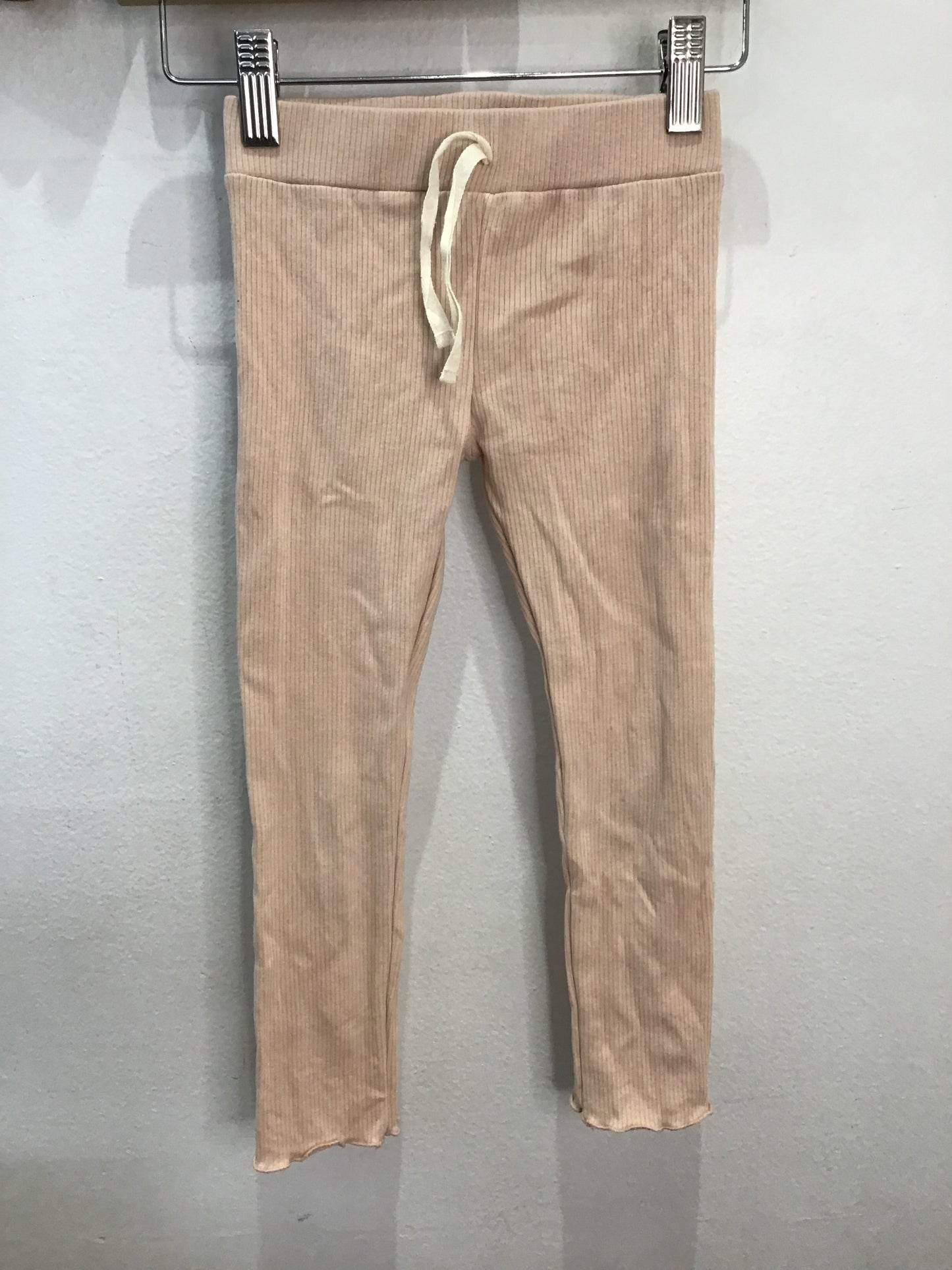 Jamie Kay pink ribbed pants 5y