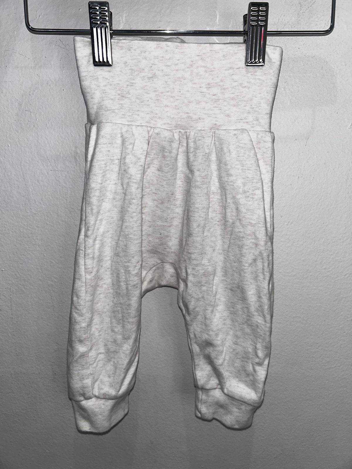 Melange belly pants 4-6m