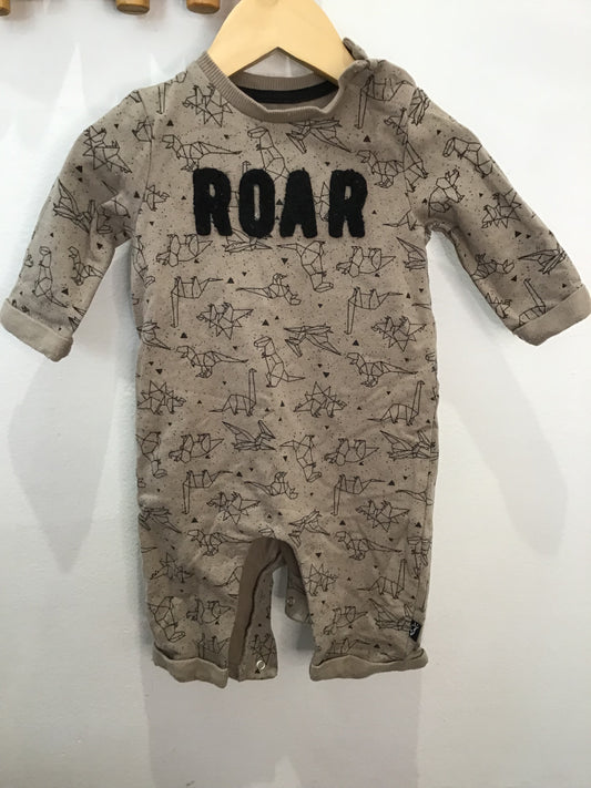 Romper brown ROAR 3m