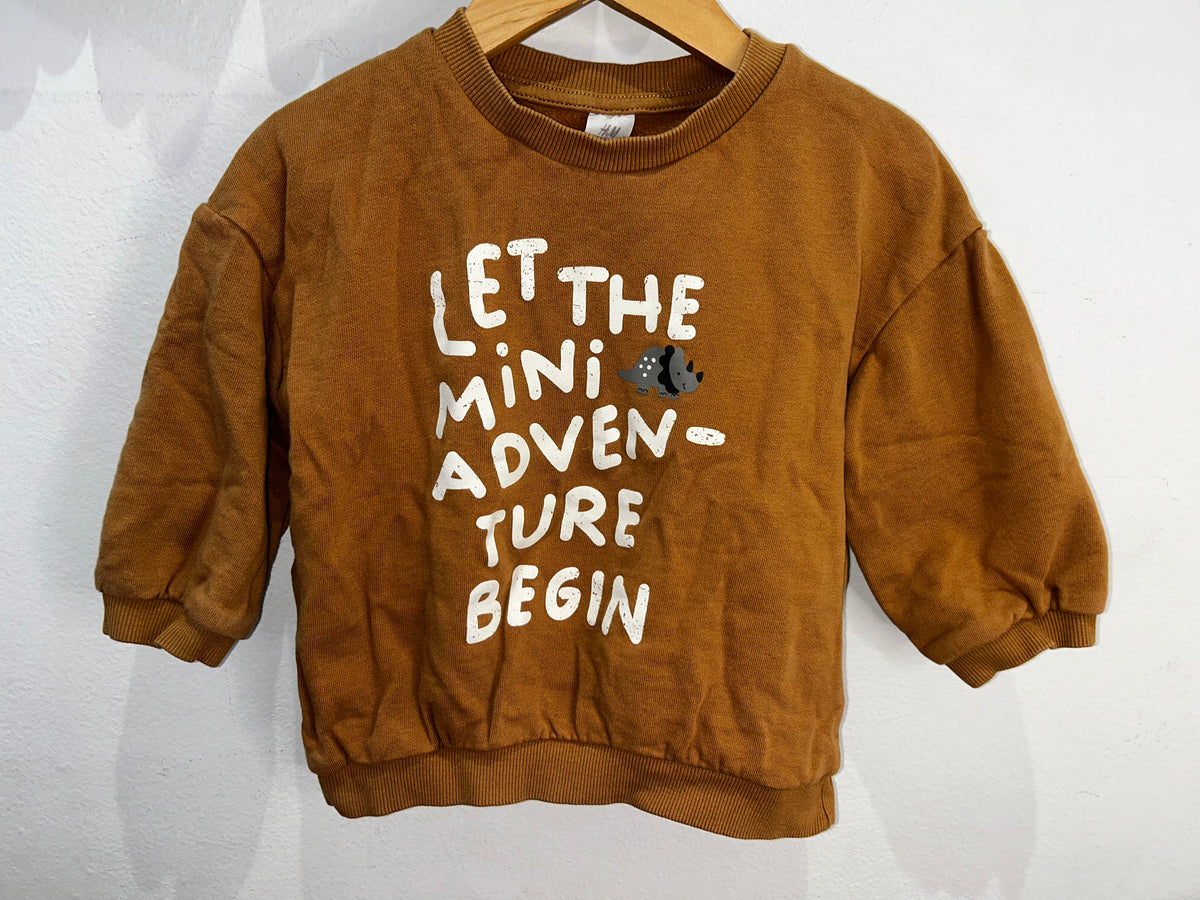 Mini adventure pullover 2-3y