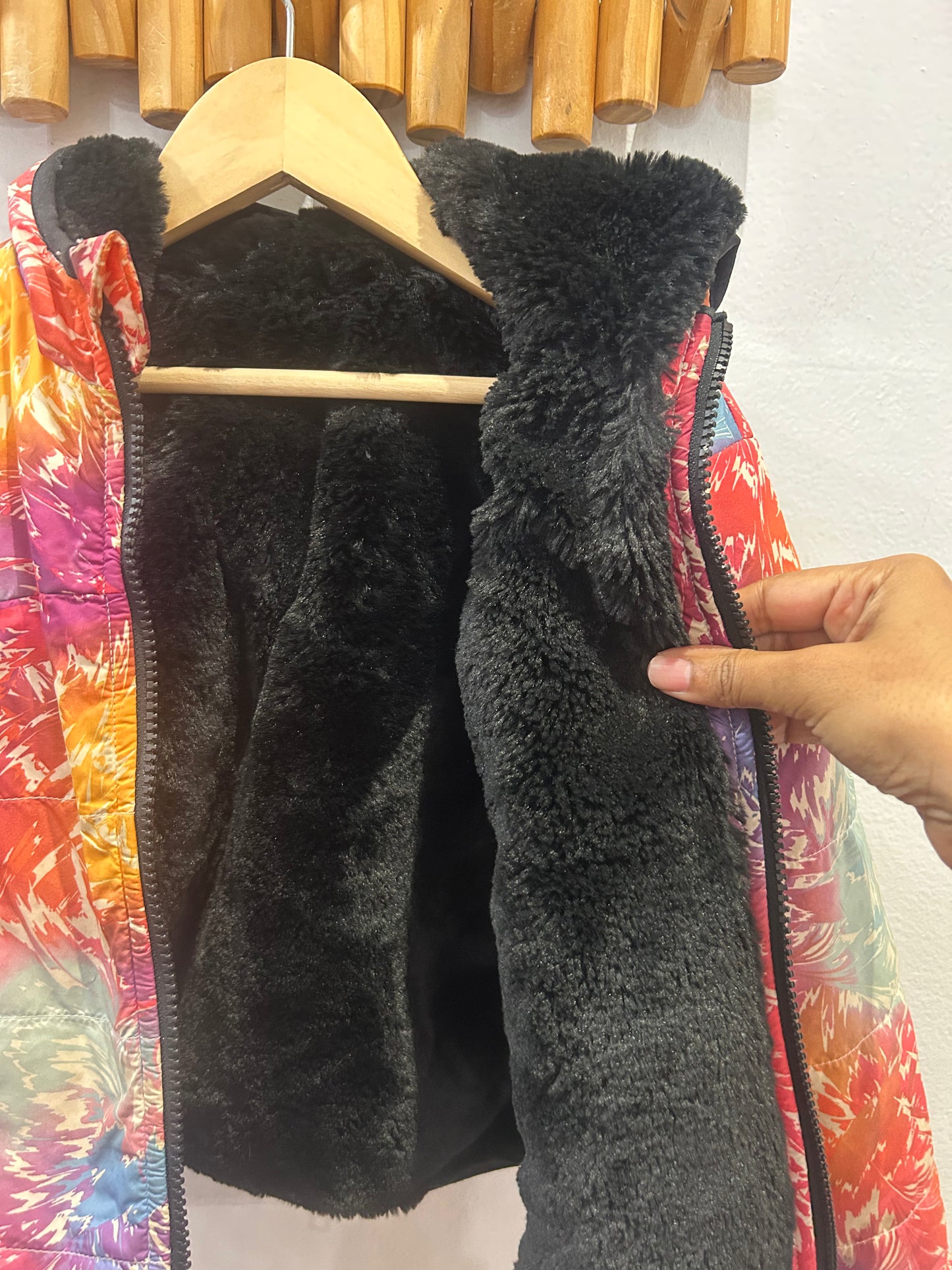 The North Face reversible jacket 4y