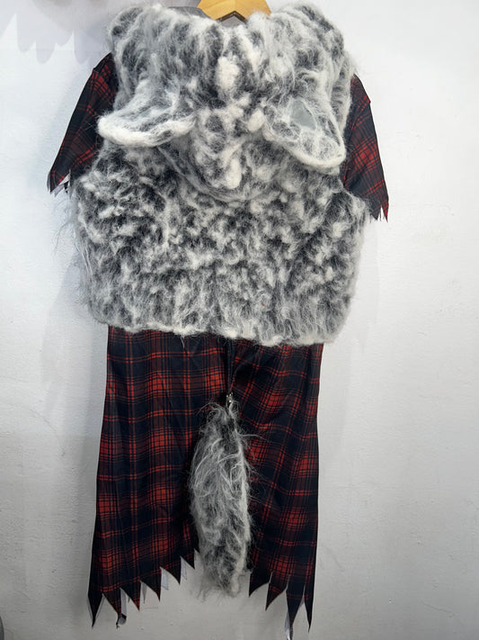 Werewolf costume 8-12y
