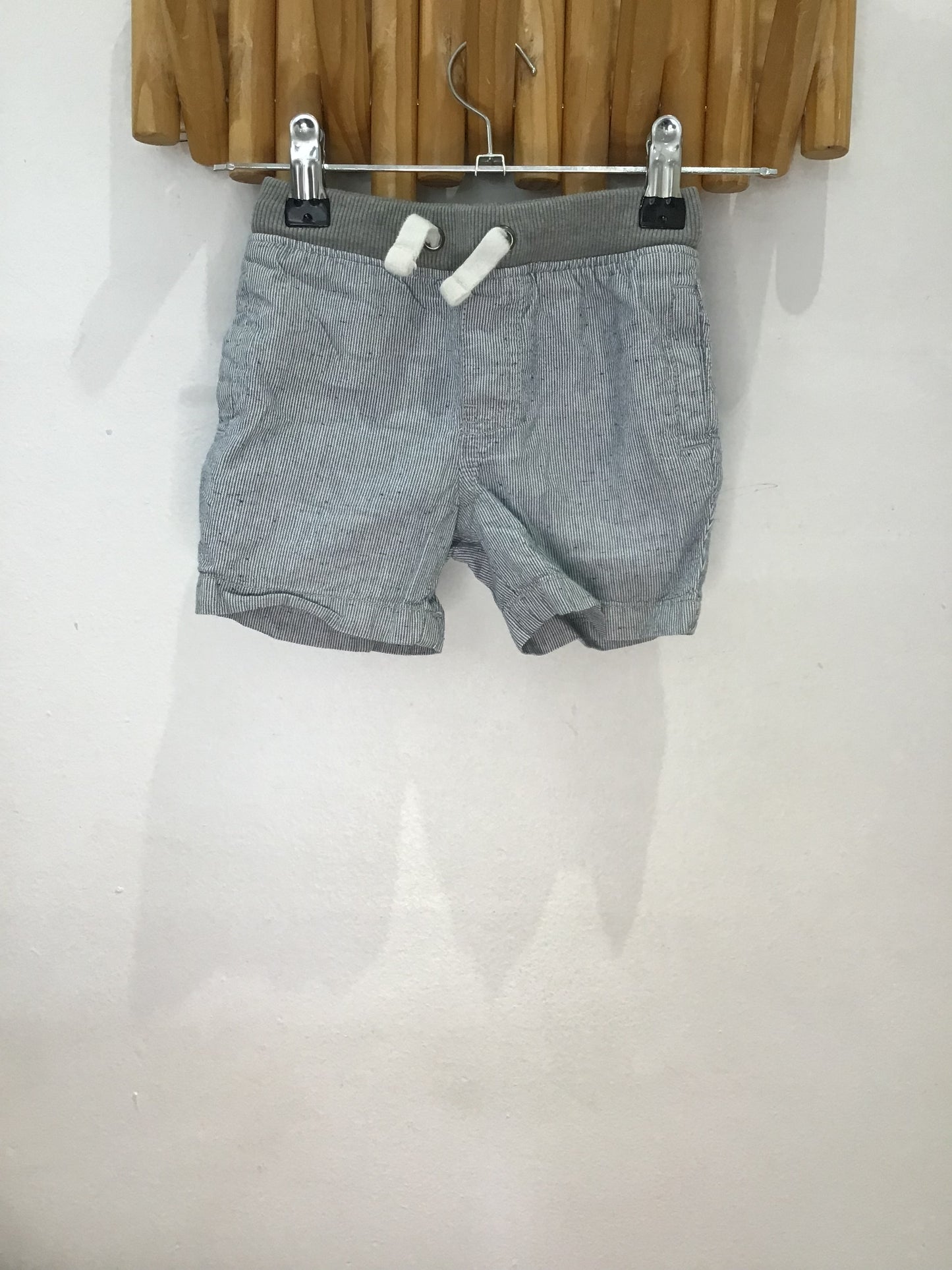 Shorts seersucker pull-on 18m