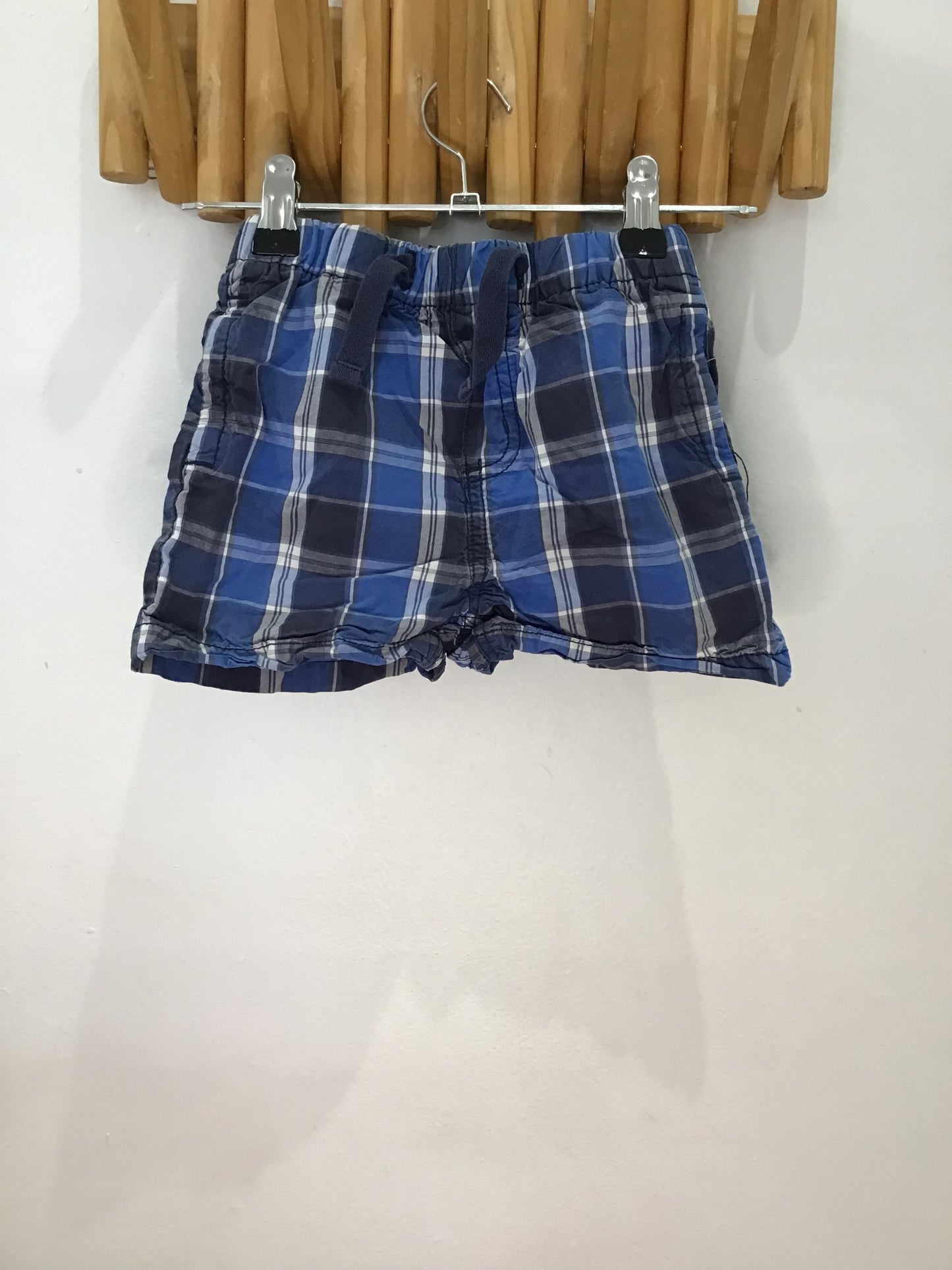Shorts blue checkered 23m