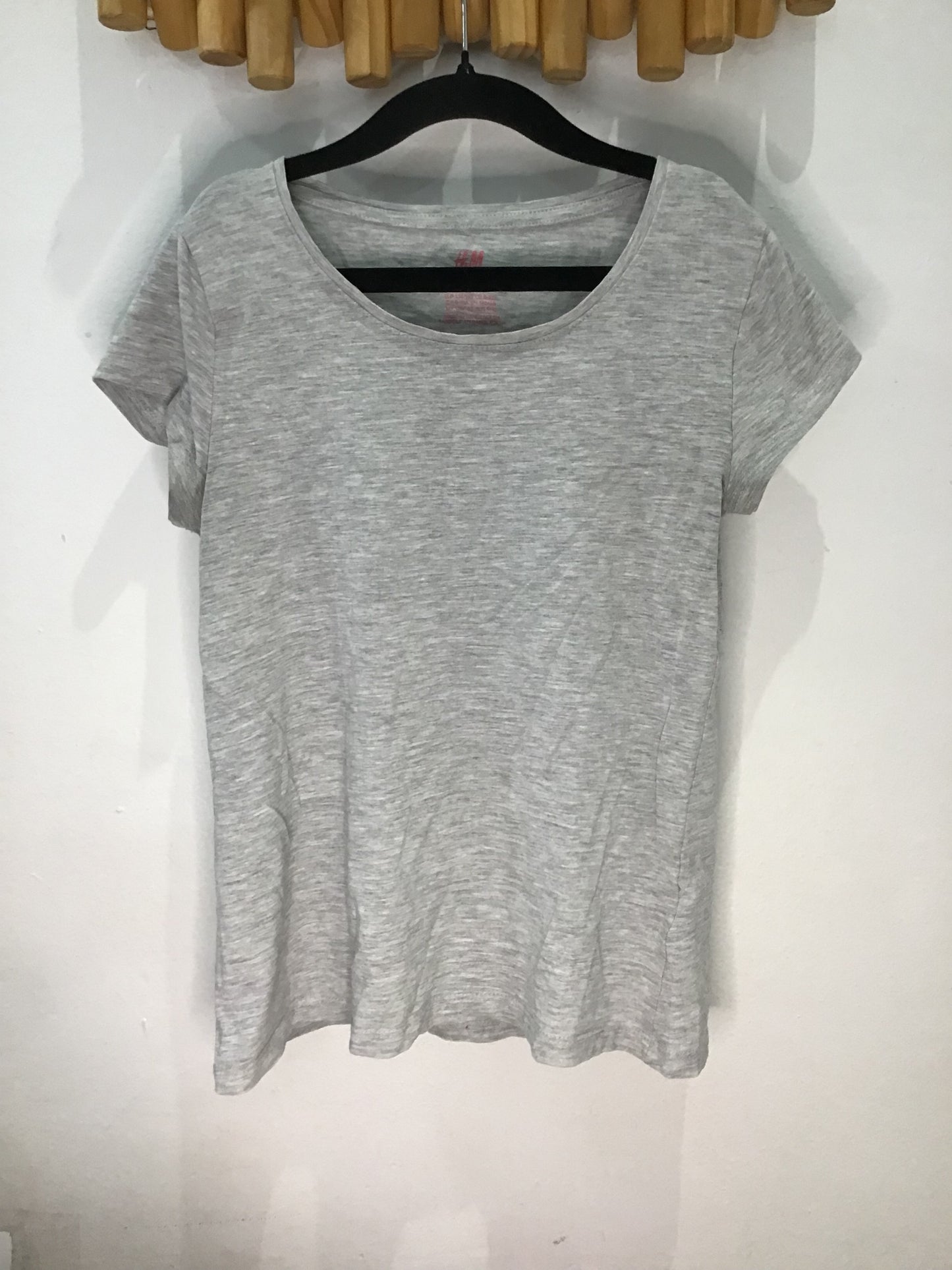 Tee basic grey 8-9y