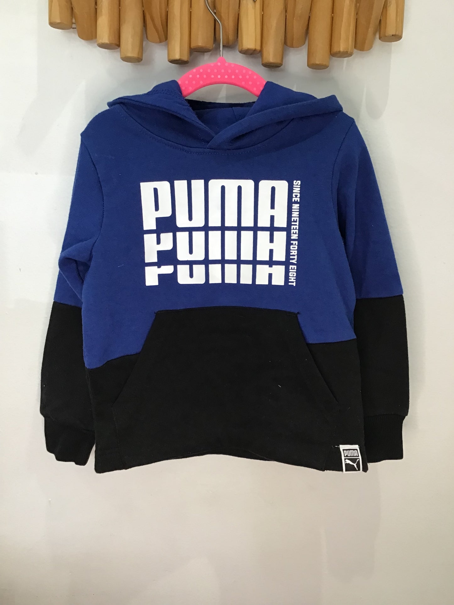Sweater blue Puma hoodie 4y