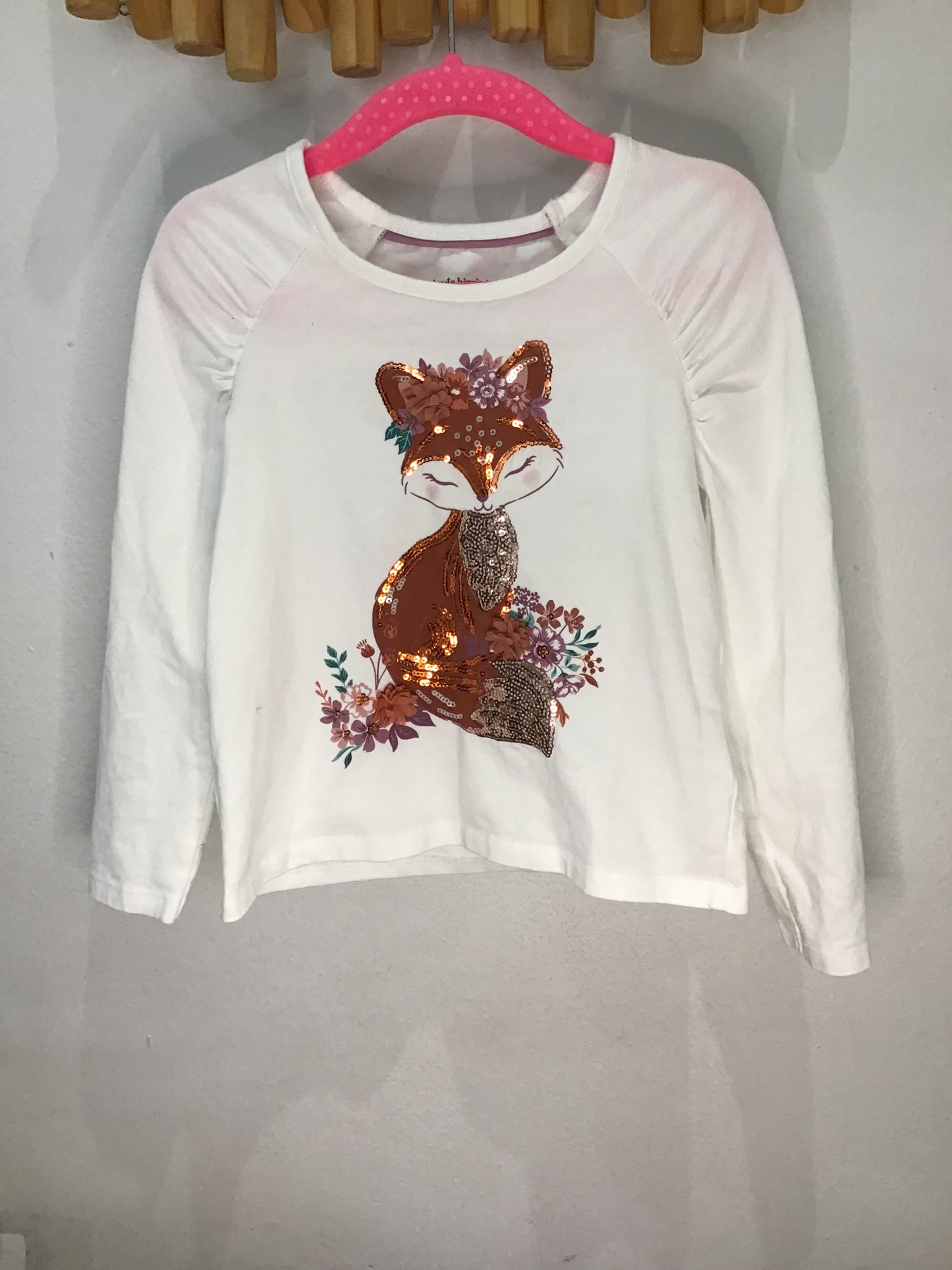 Tee longsleeve pretty fox 4y