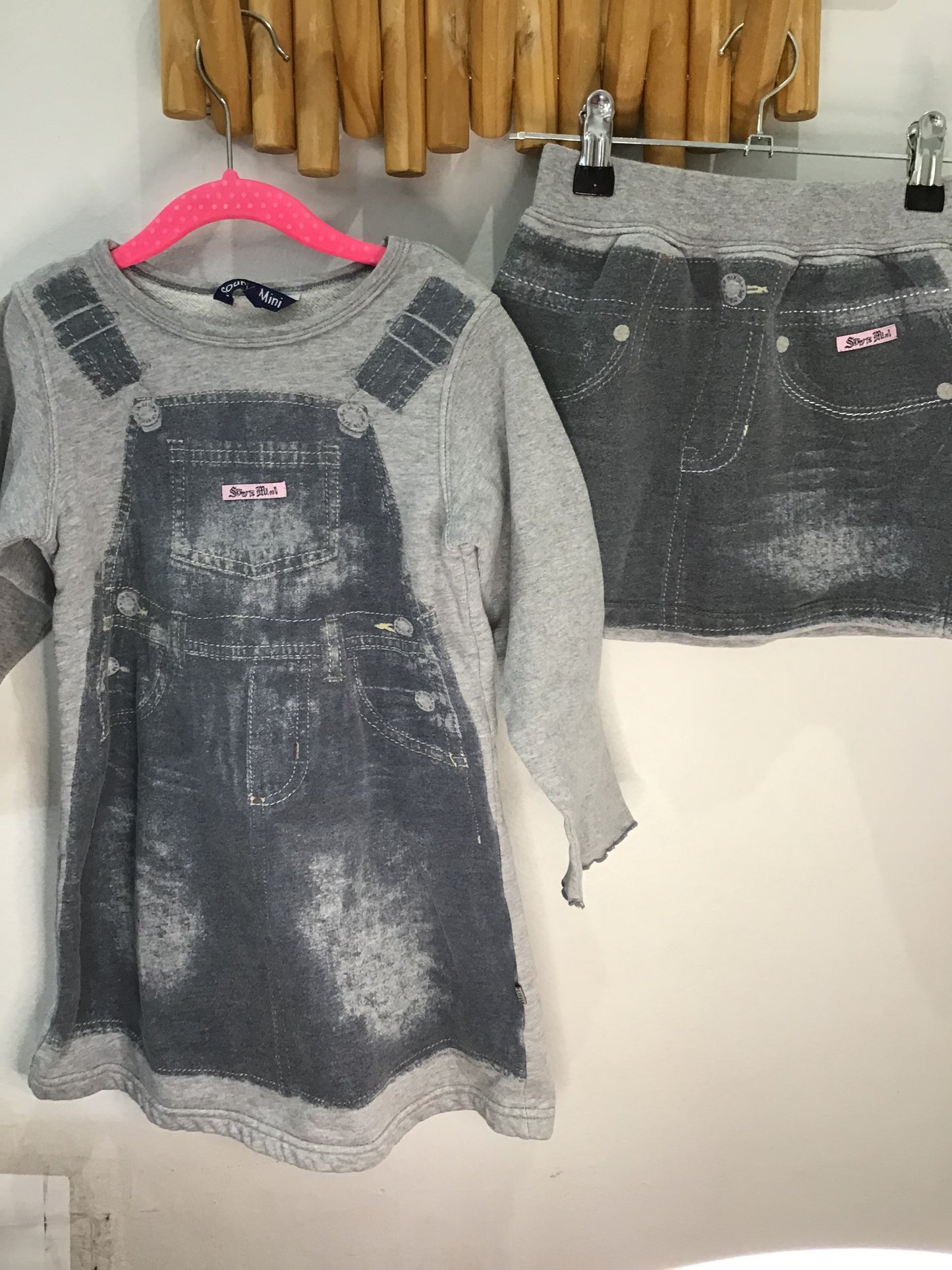 Souris Mini dress and skirt set 5y