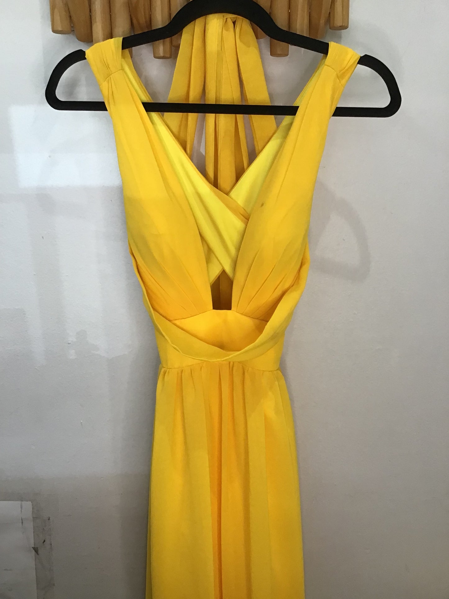 Fancy yellow dress- adult S