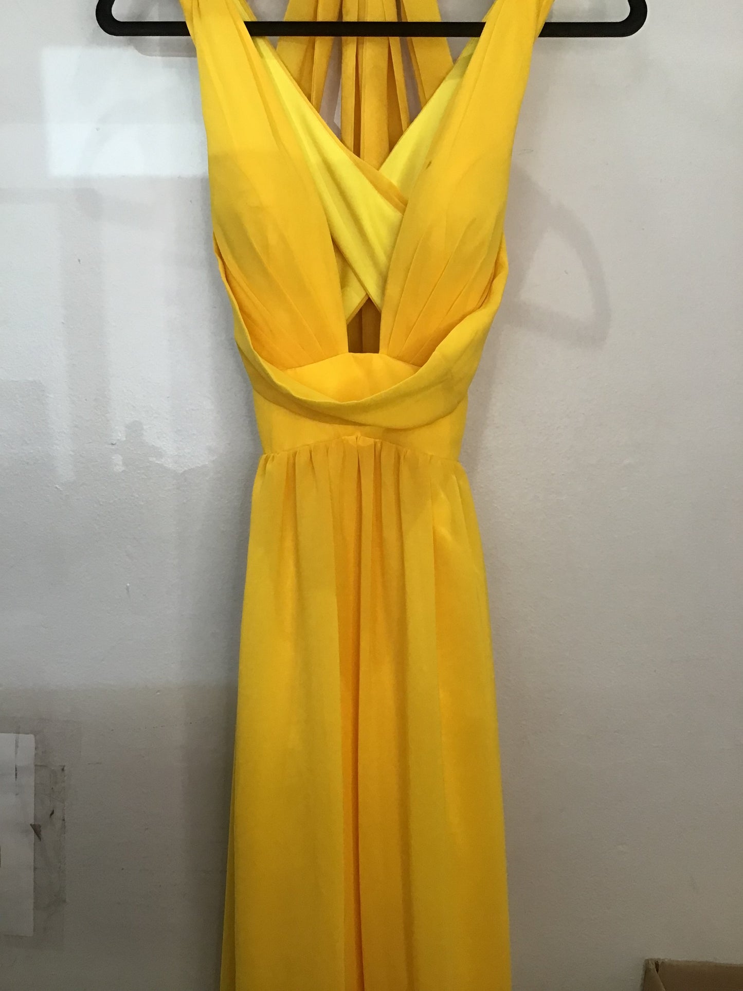 Fancy yellow dress- adult S