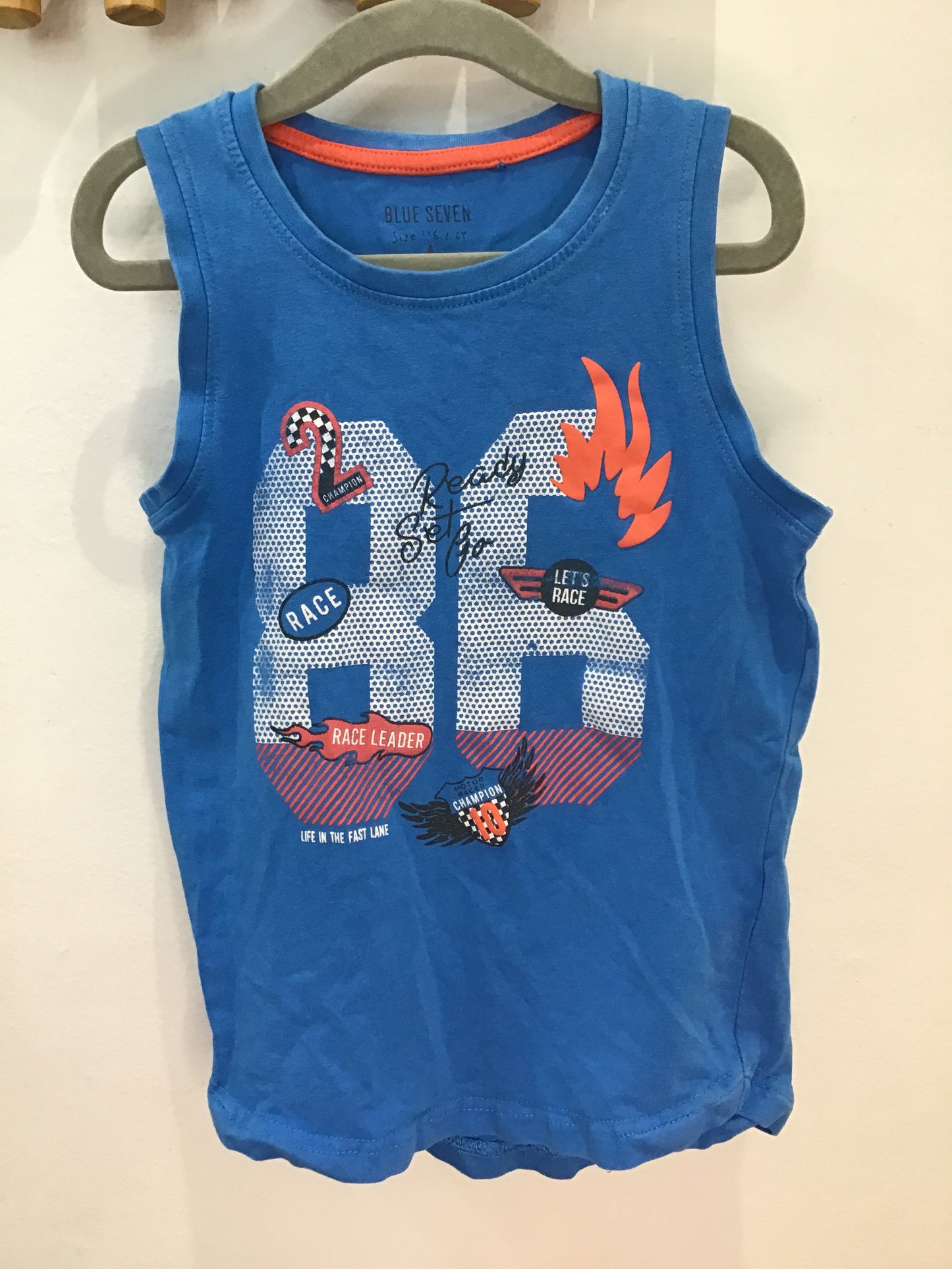 Tanktop fast lane 6y