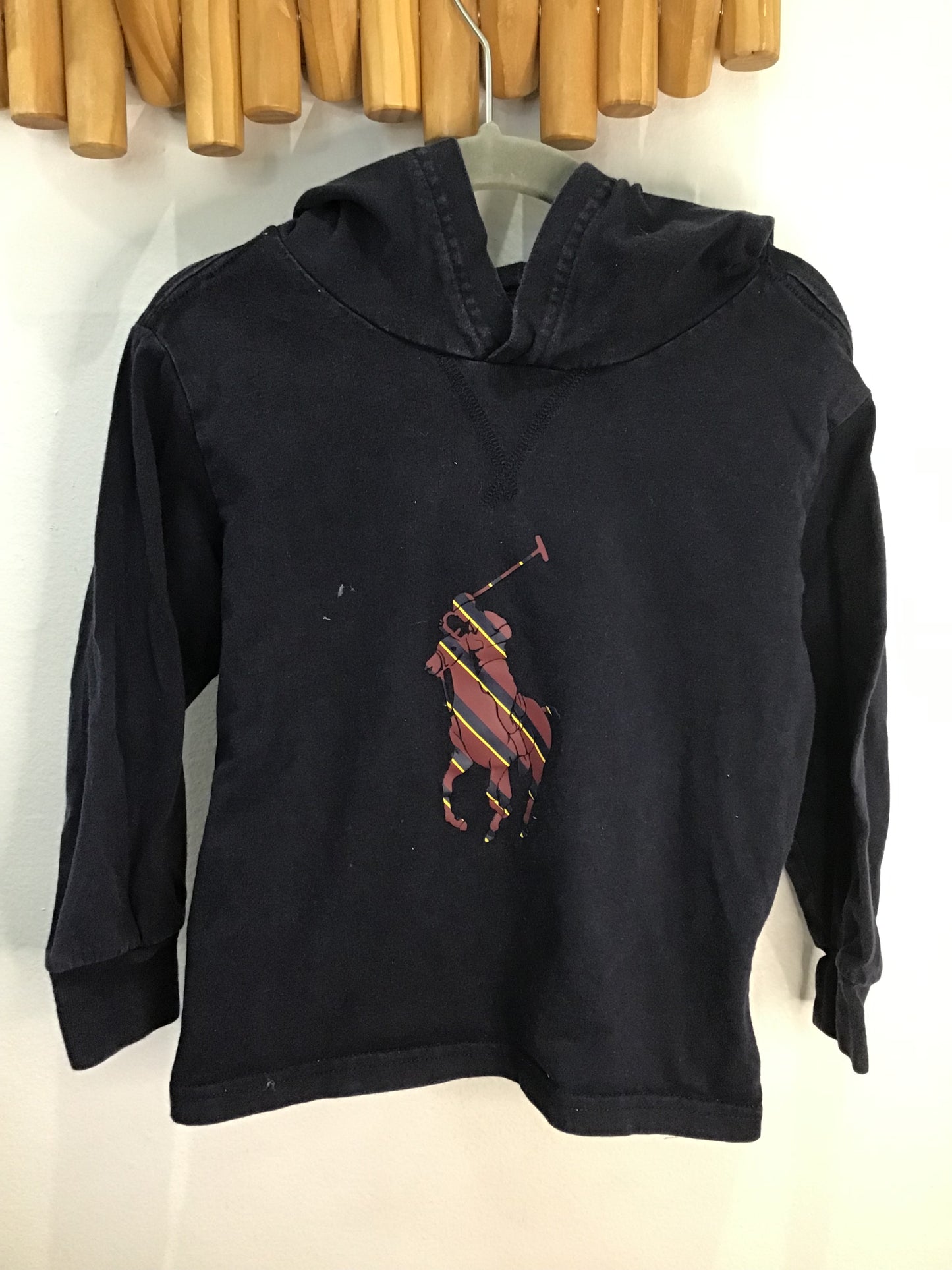Tee Polo hooded longsleeve 3y