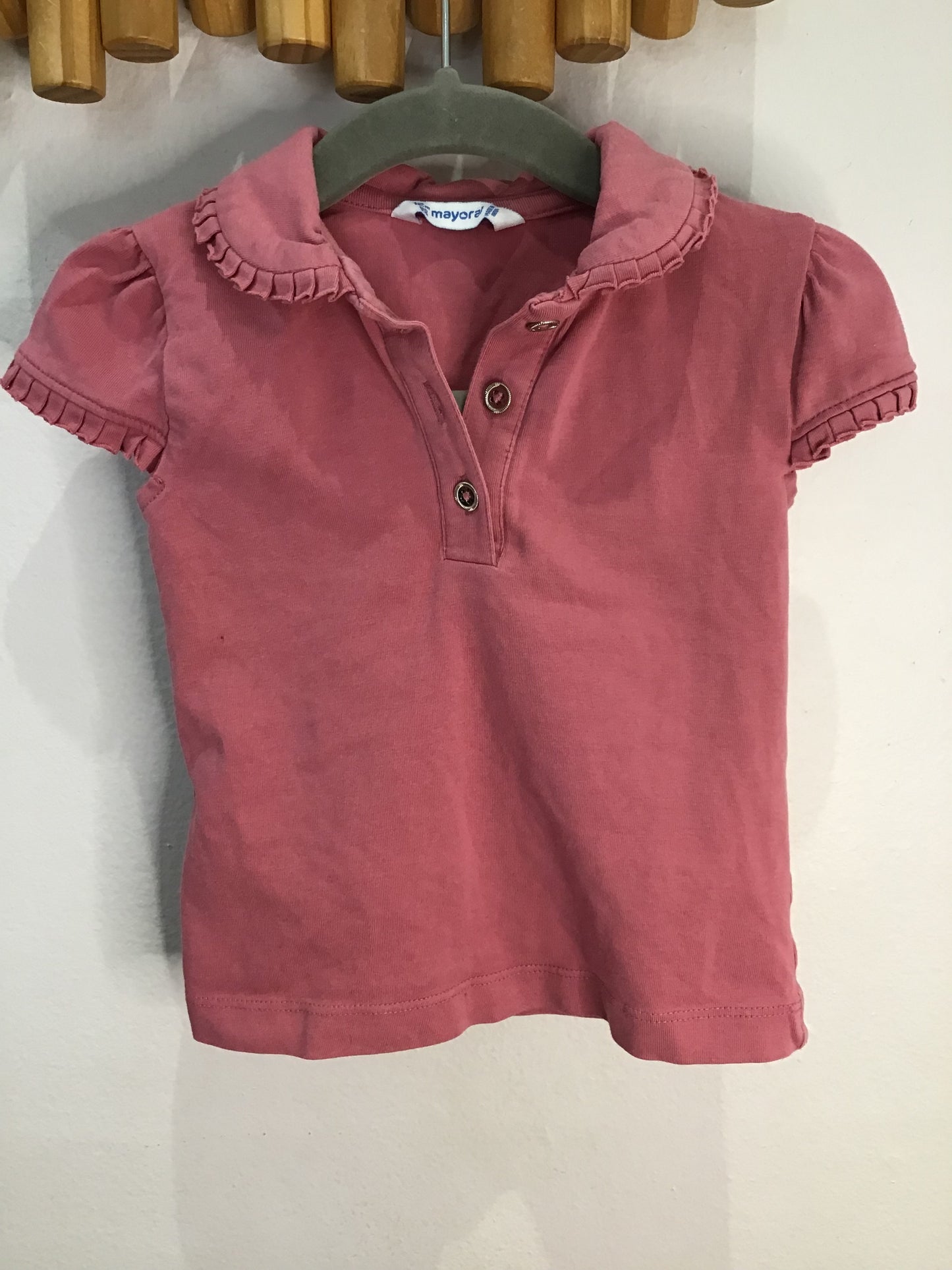 Mayoral collared tee 12m