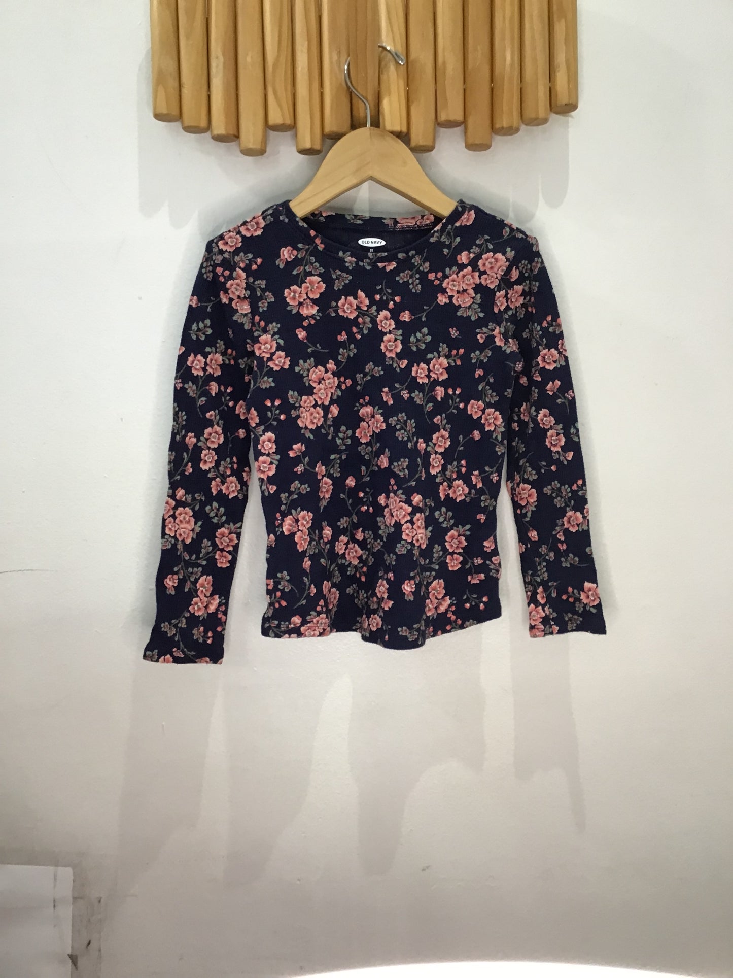 Tee carnations waffle 5y