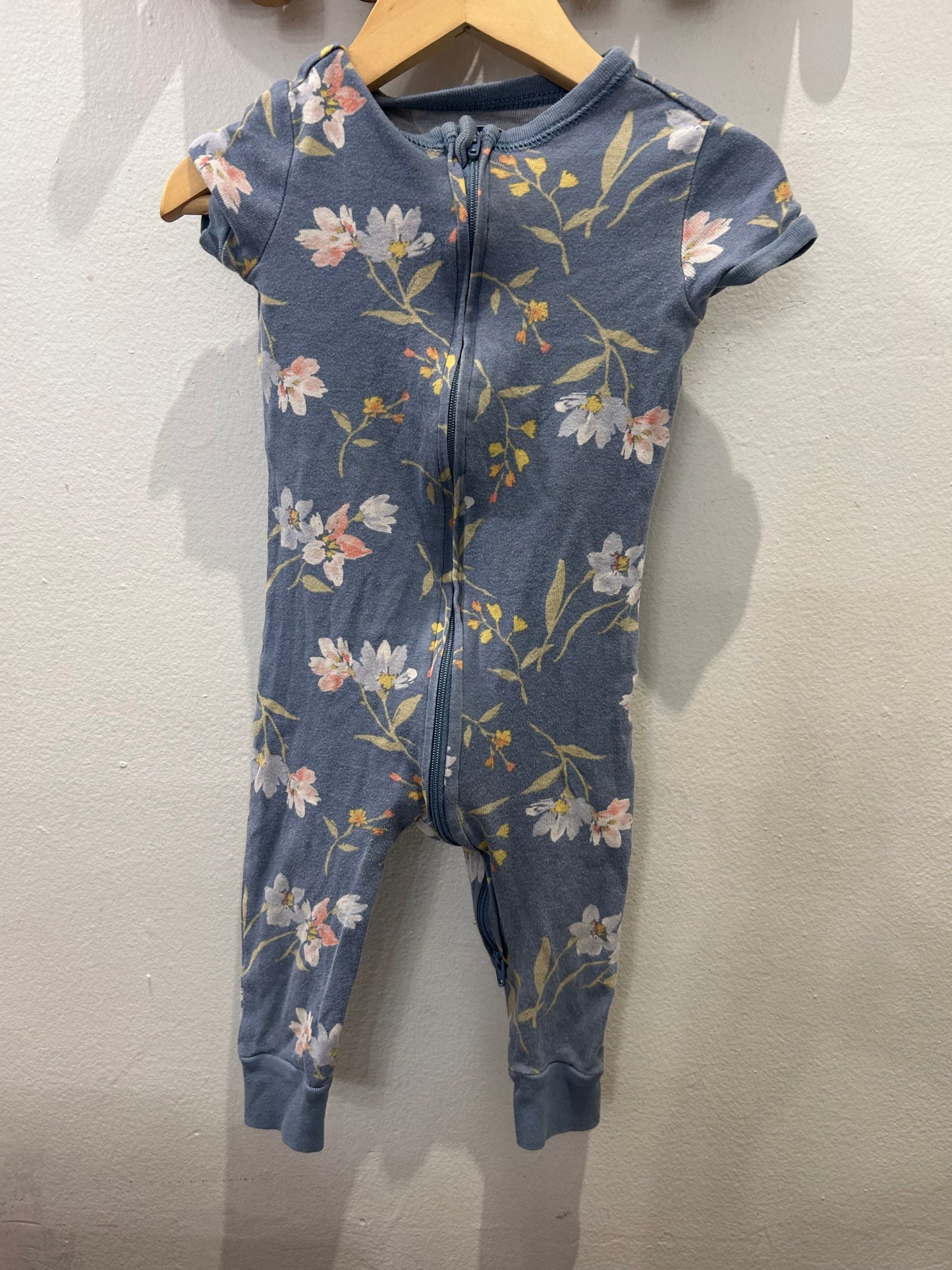 Sleeper blue short sleeve 12-18m