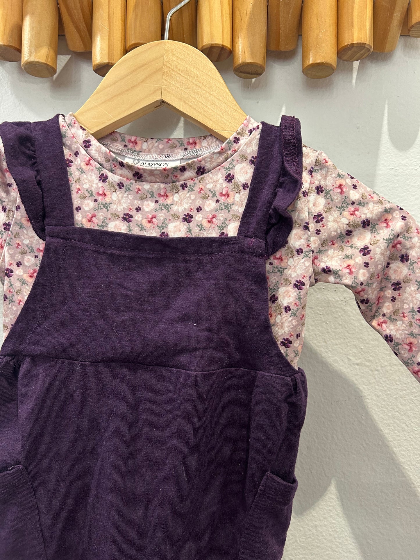 Romper Addyson bamboo set 0-3m