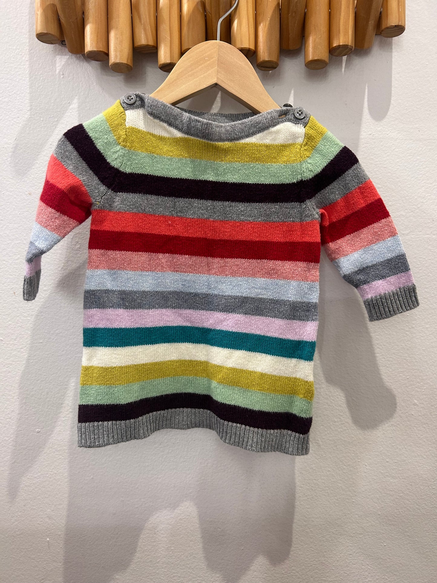 Dress stripes sweater 3-6m