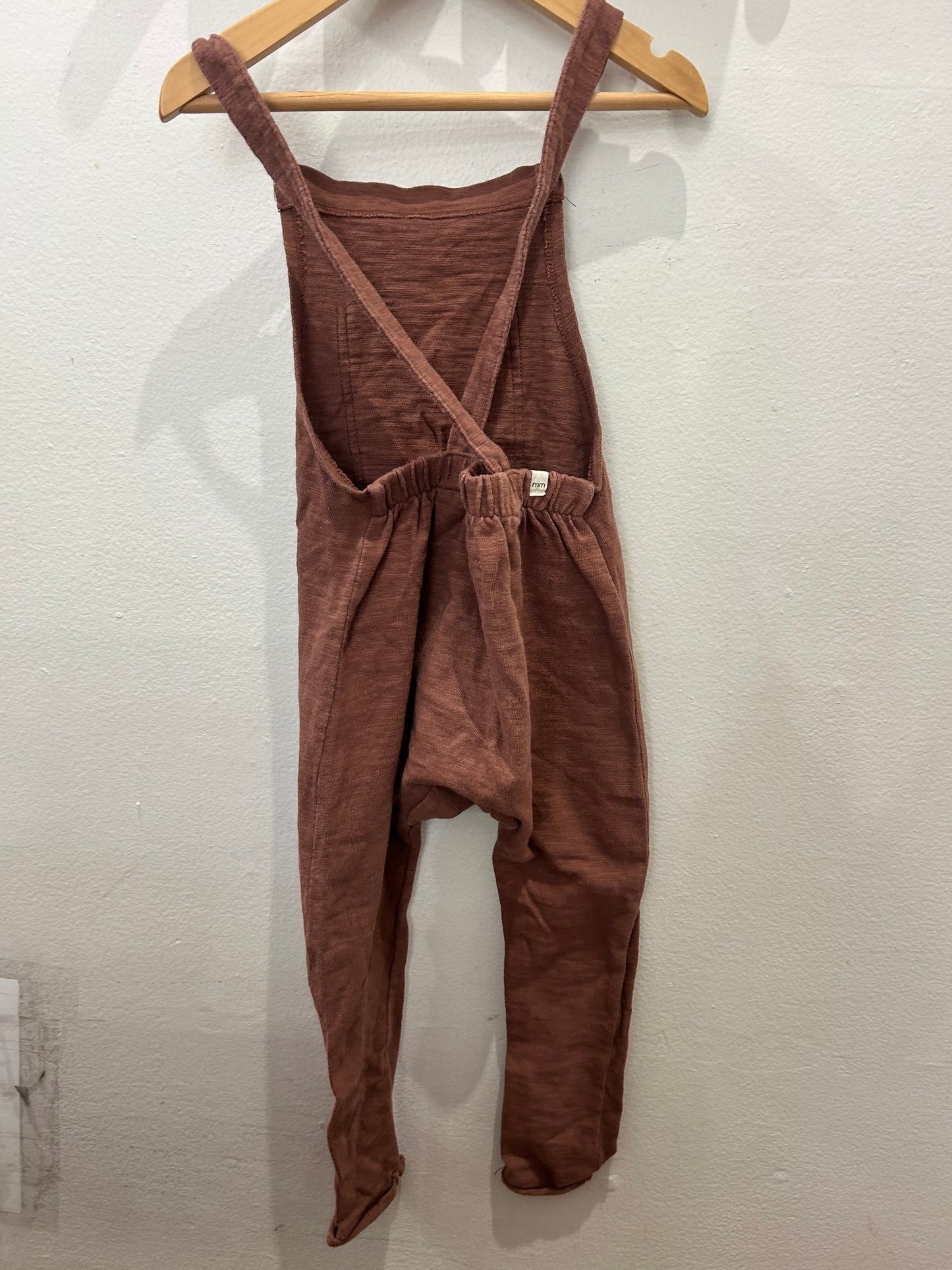 Romper Minimoche brown 2y