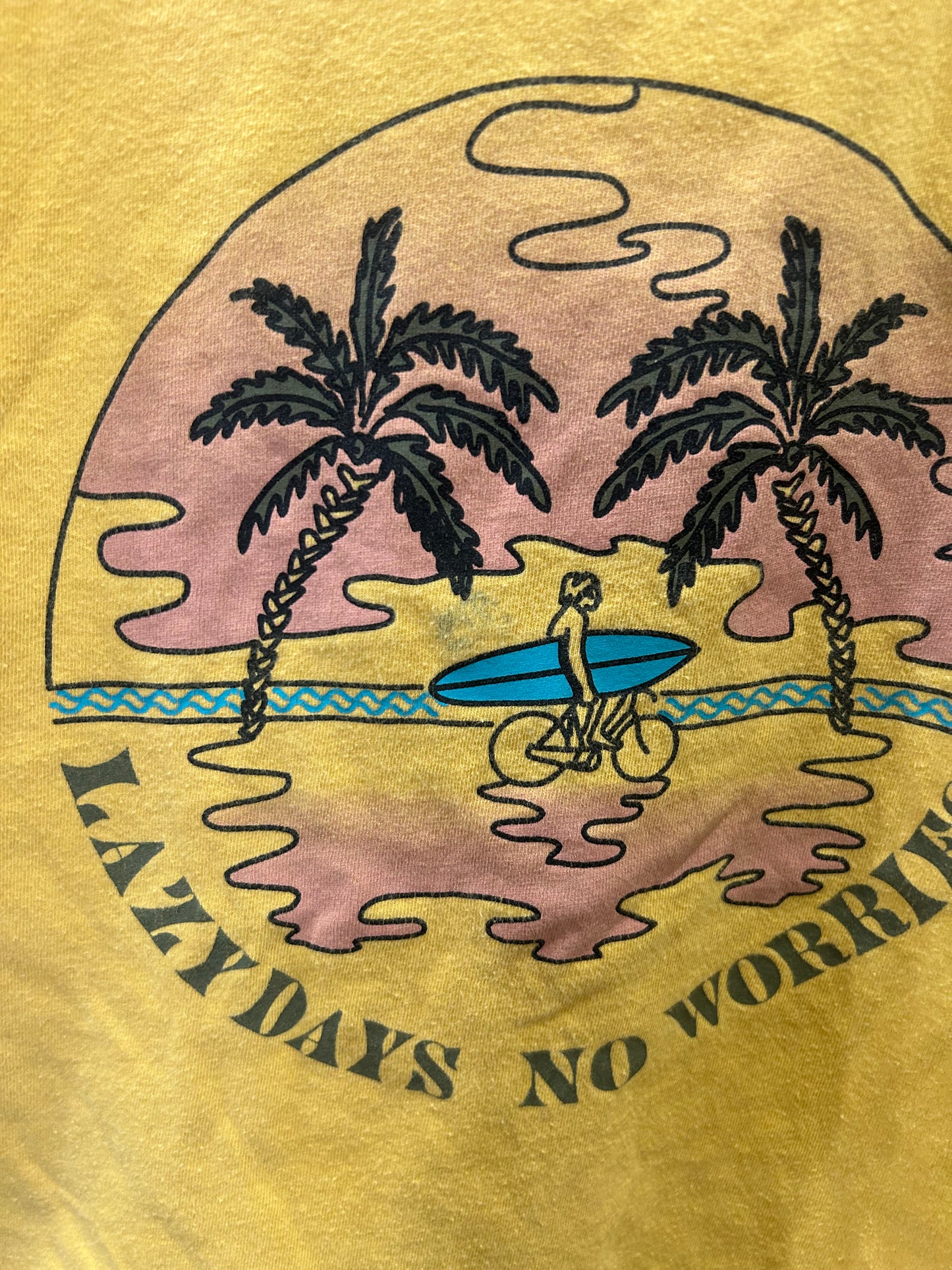 Tee lazy days 8-9y*
