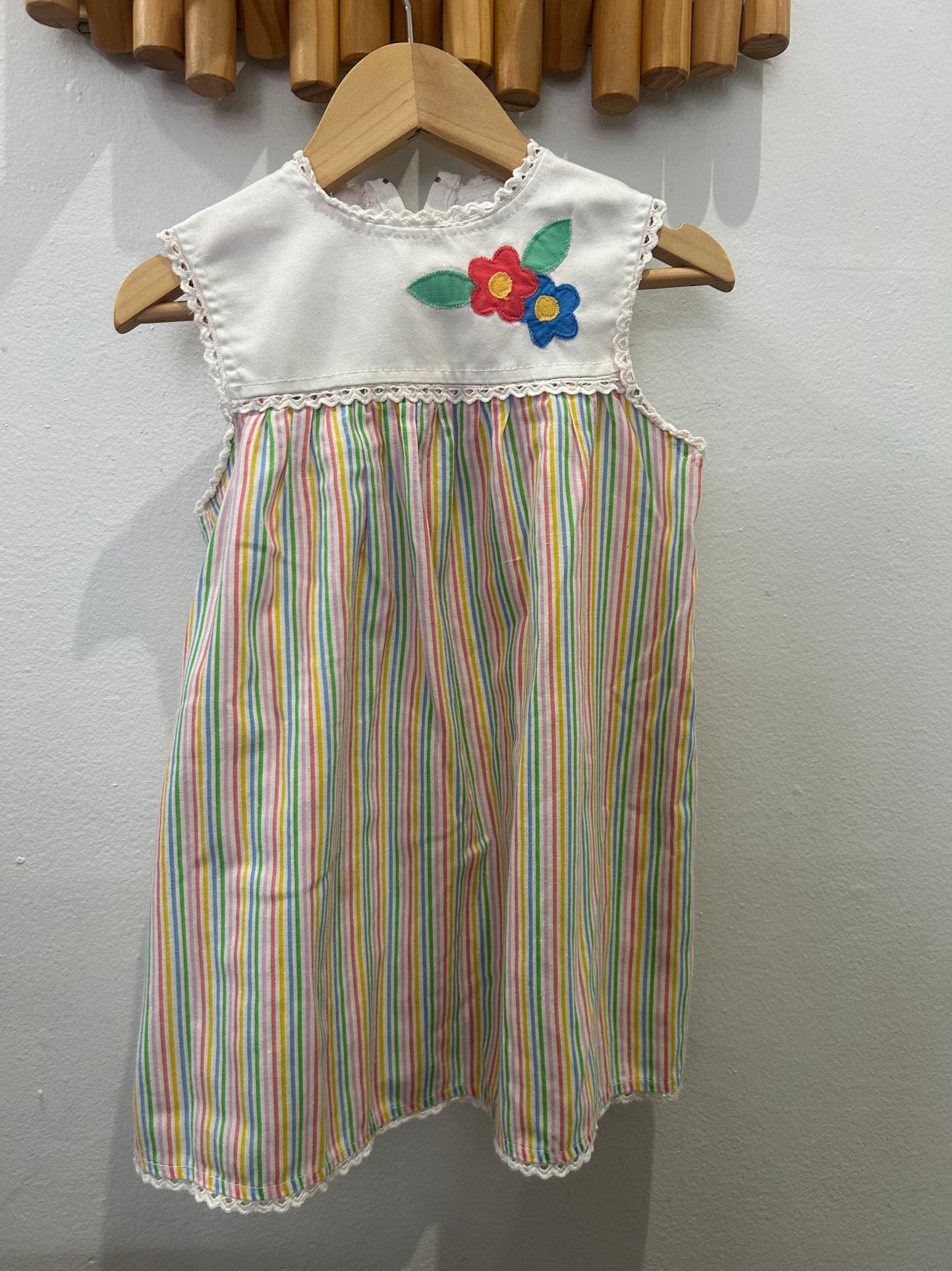 Vintage rainbow dress 24m